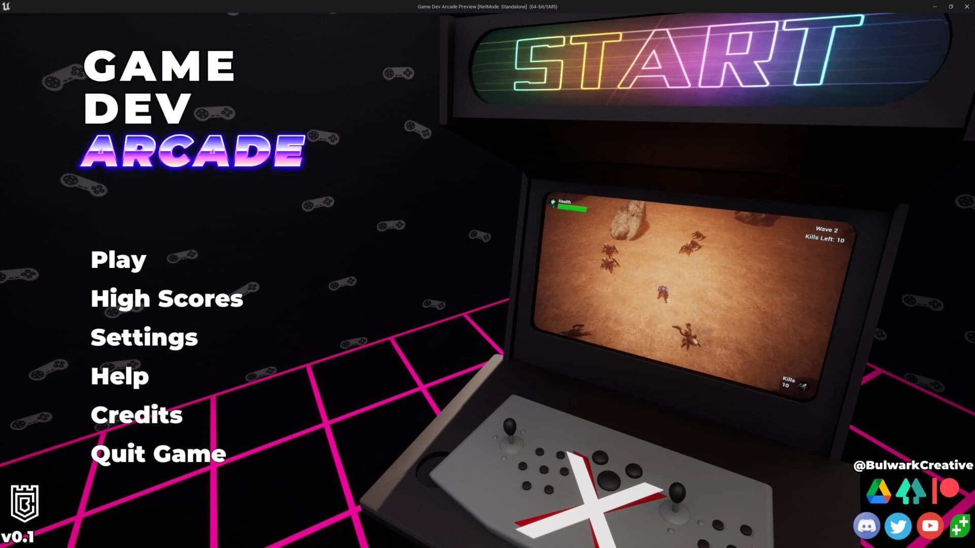 Game Dev Arcade screenshot 1