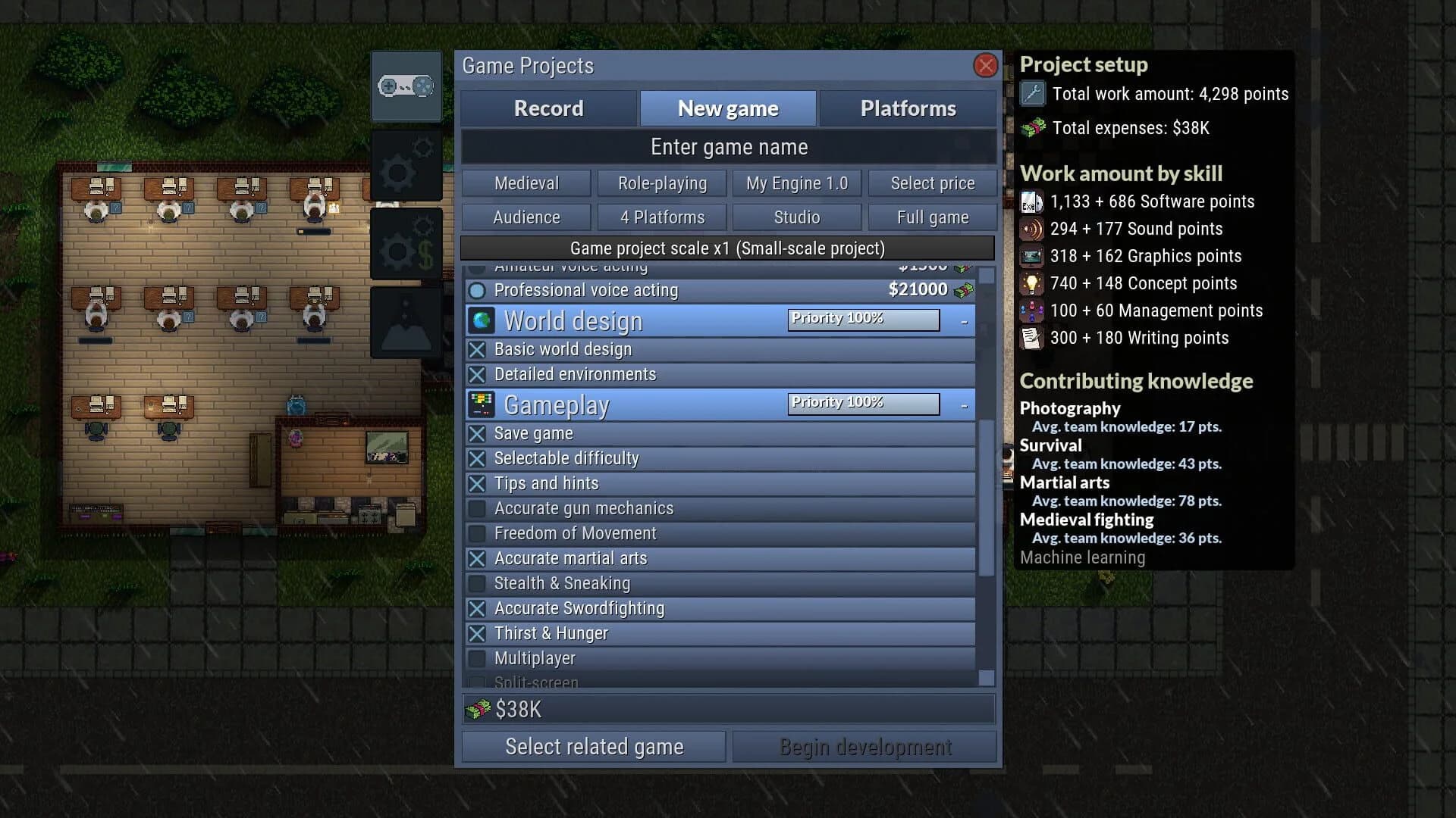 Game Dev Studio screenshot 1