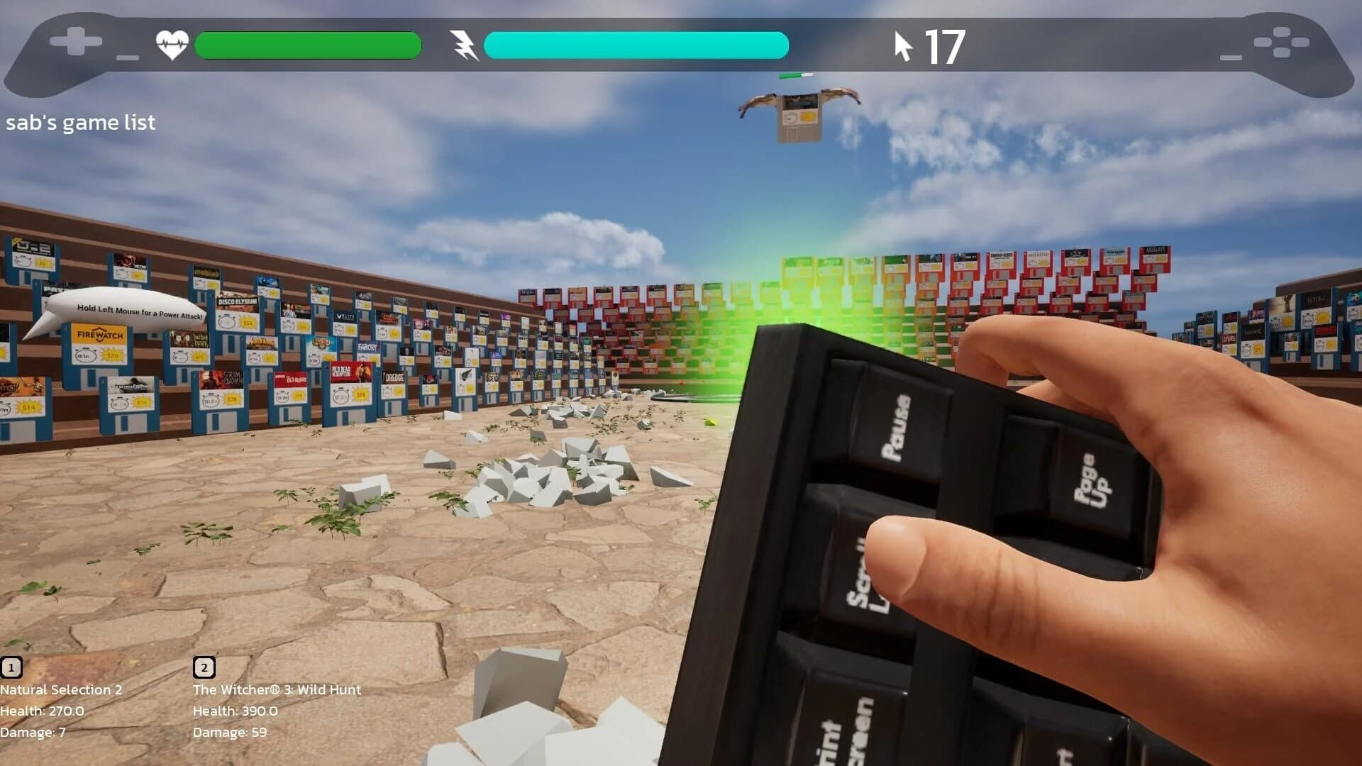 Game Quest: The Backlog Battler screenshot 3