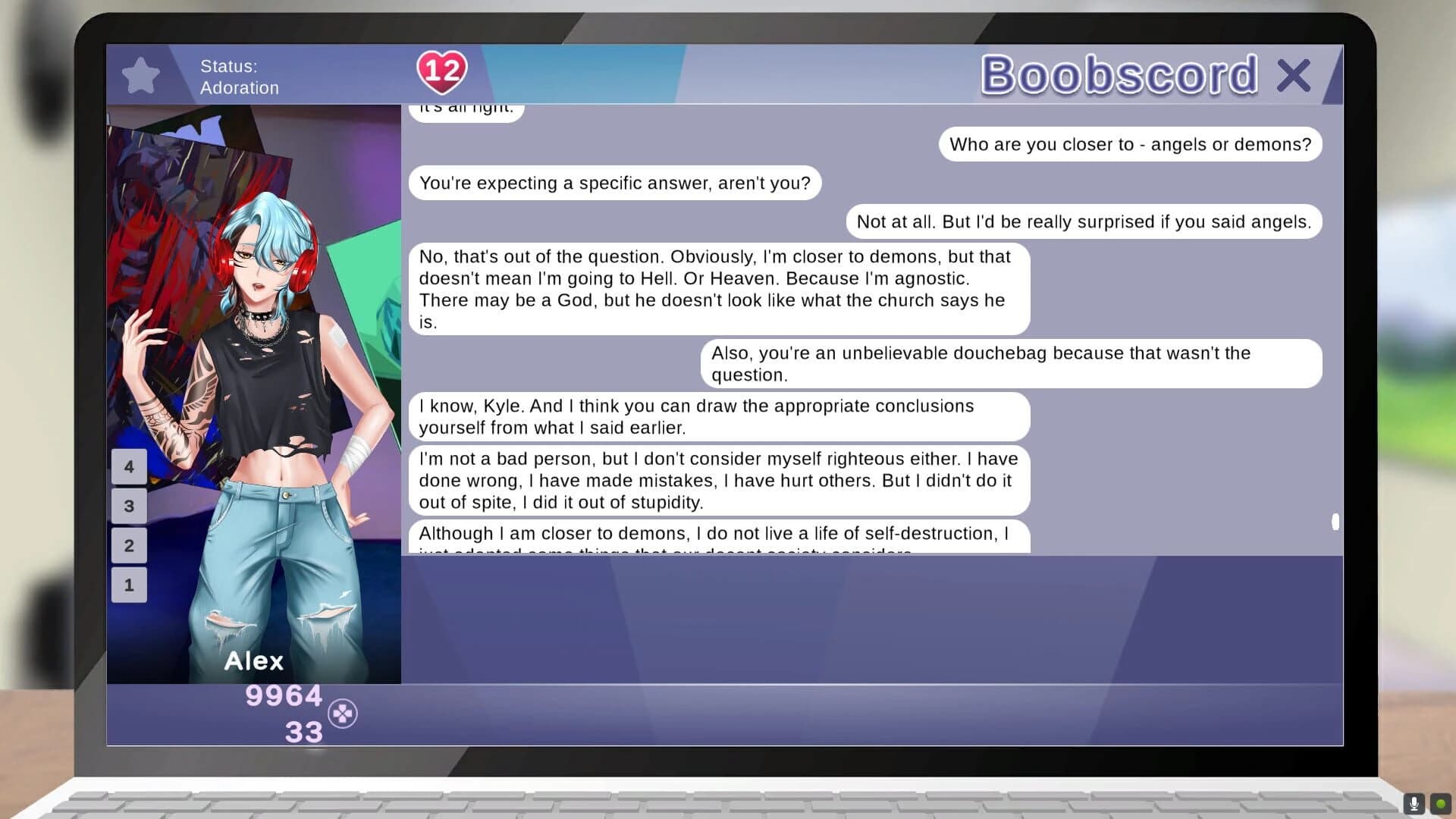 Gamer Girls: Dating Sim screenshot 4