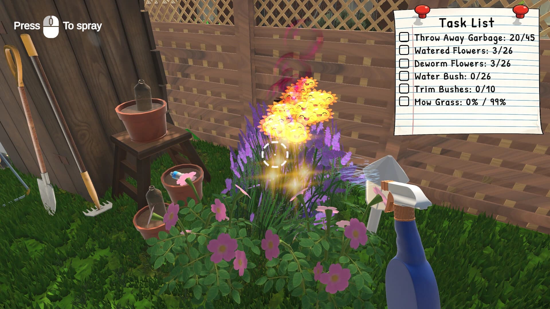 Garden Cleanup Simulator screenshot 8