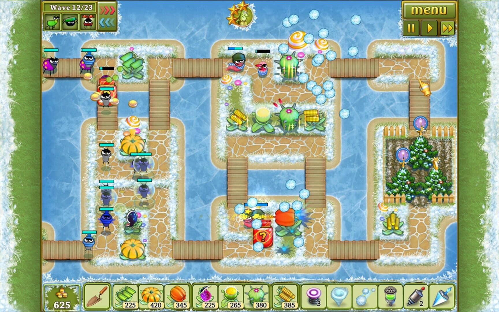 Garden Rescue: Christmas Edition screenshot 1