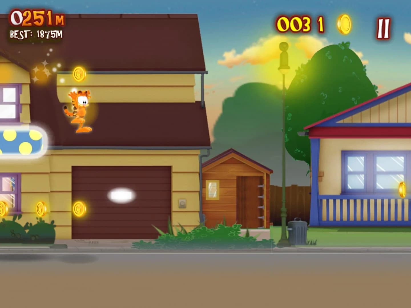 Garfield's Wild Ride screenshot 2
