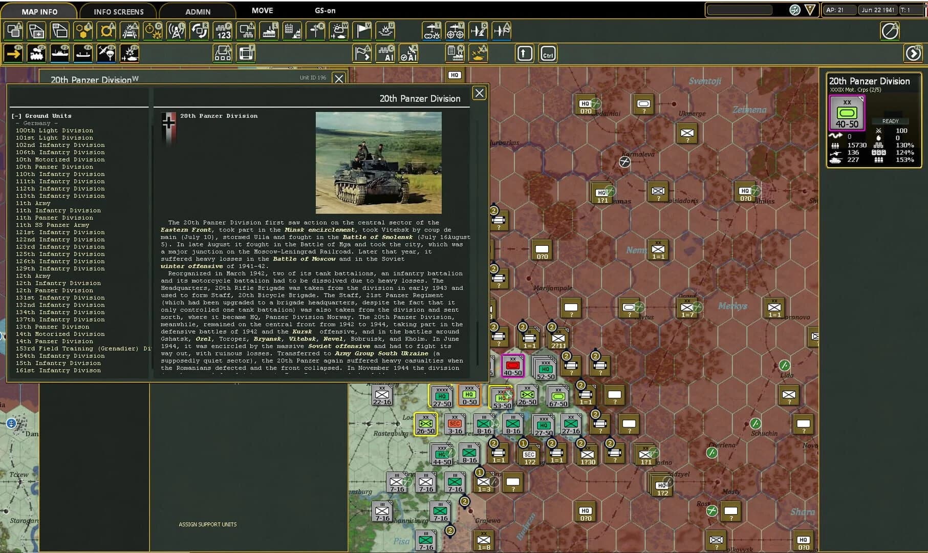 Gary Grigsby's War in the East 2 screenshot 5