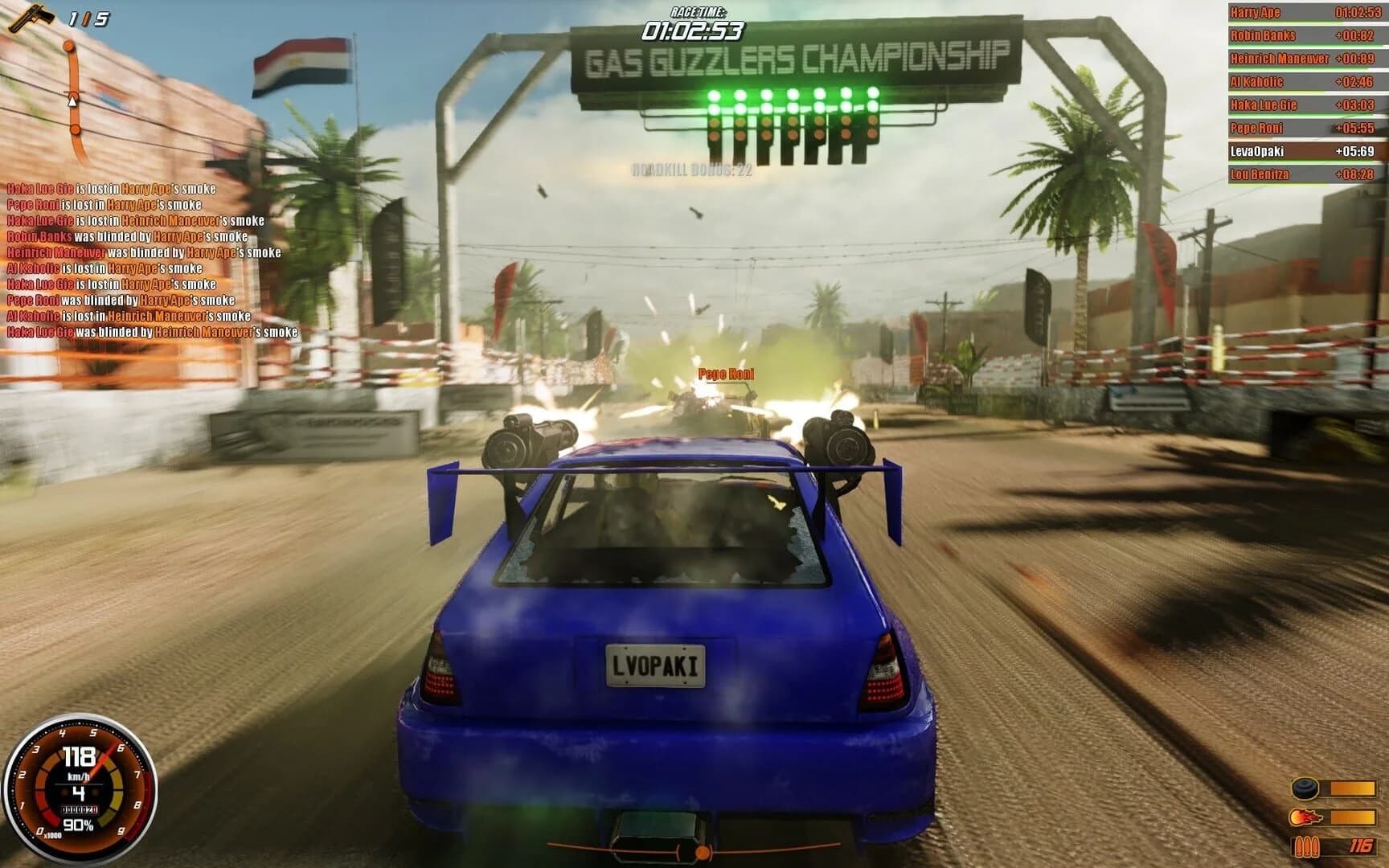 Gas Guzzlers: Combat Carnage screenshot 1