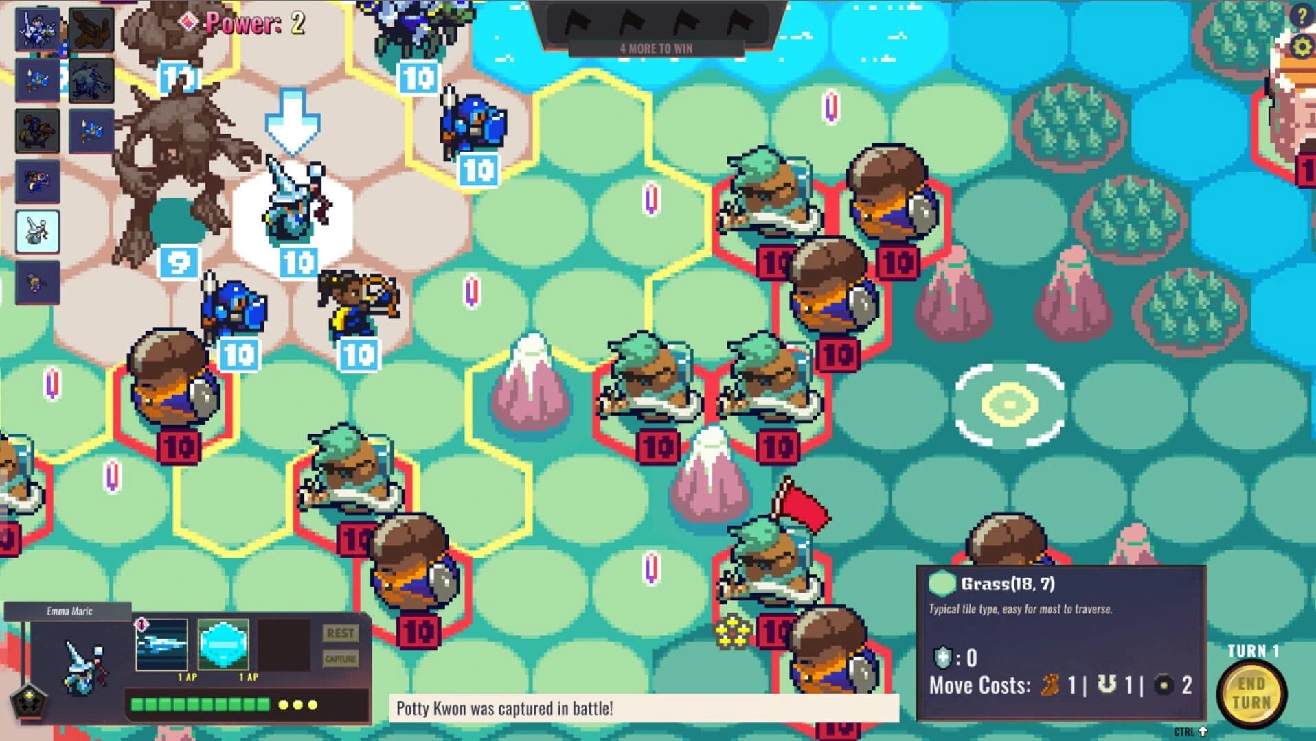Gem Wizards Tactics screenshot 2