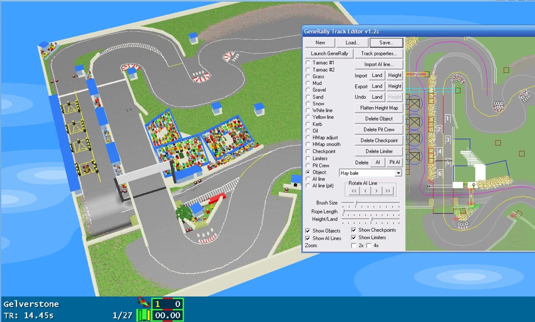 GeneRally screenshot 1