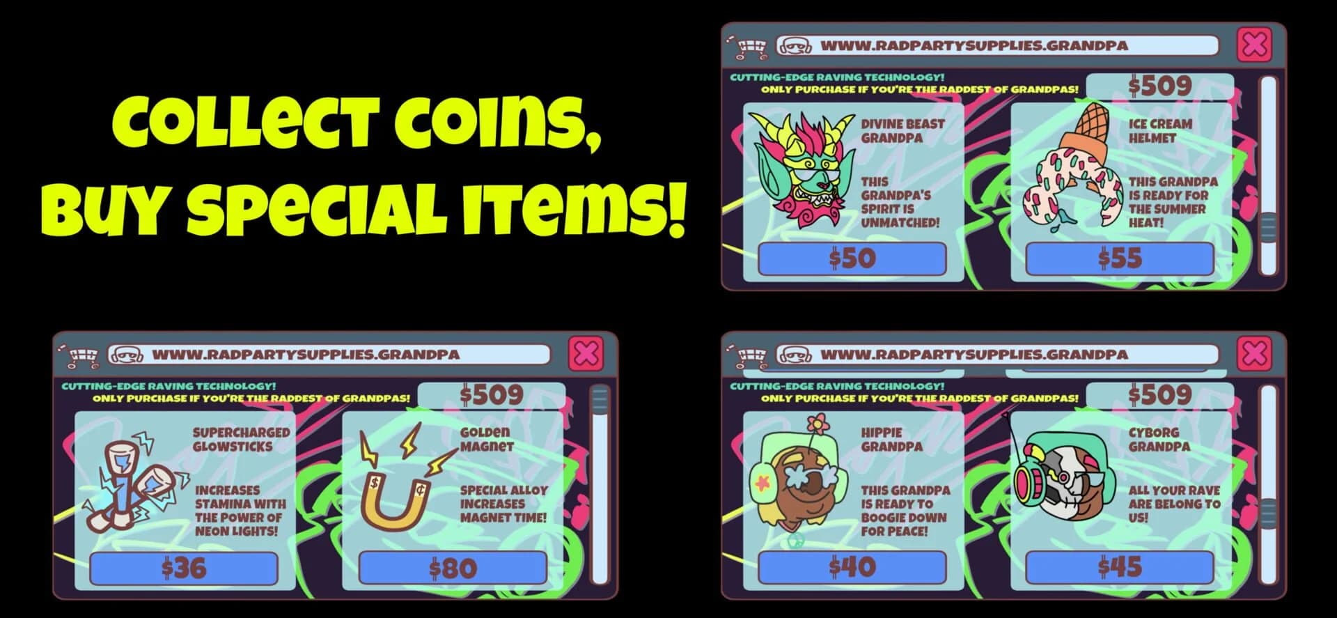 Get Low, Grandpa! screenshot 3