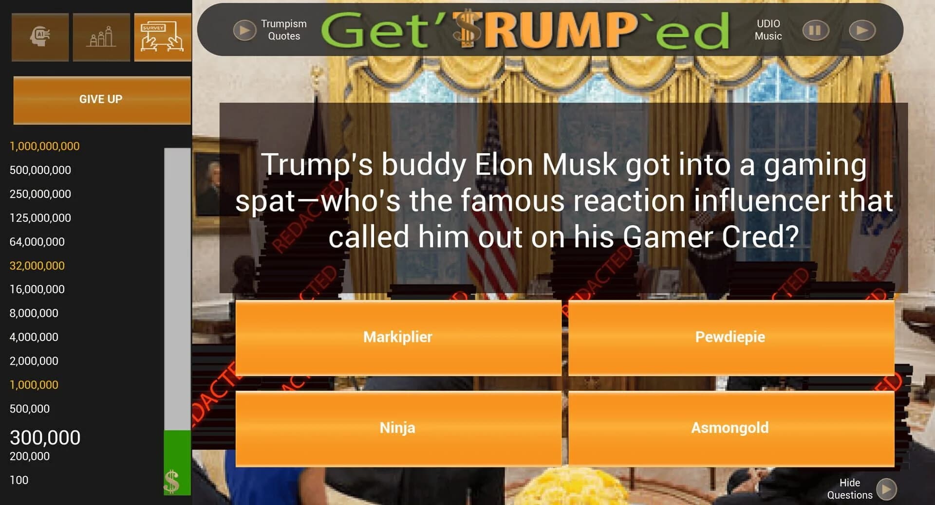 Get'Trump'ed Trivia screenshot 4