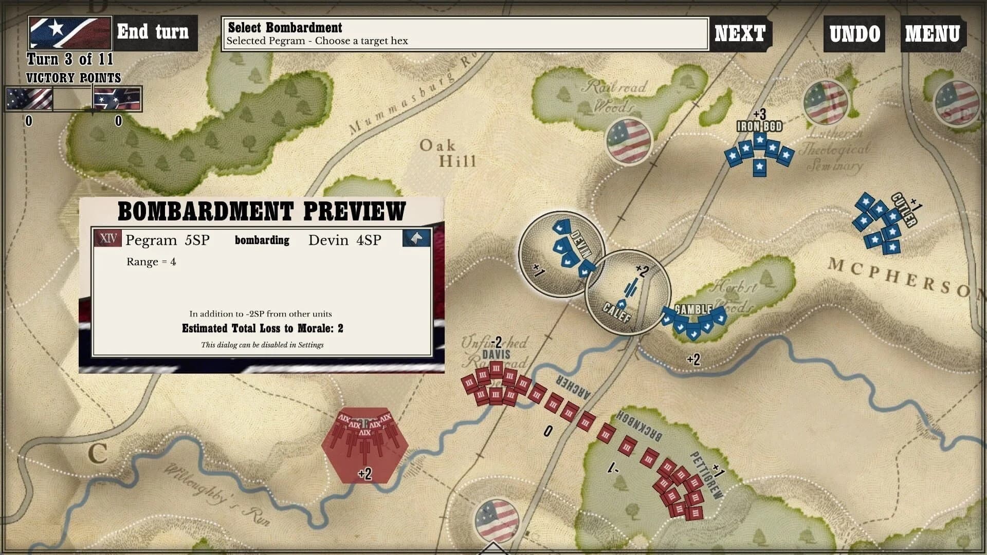 Gettysburg: the Tide Turns screenshot 1