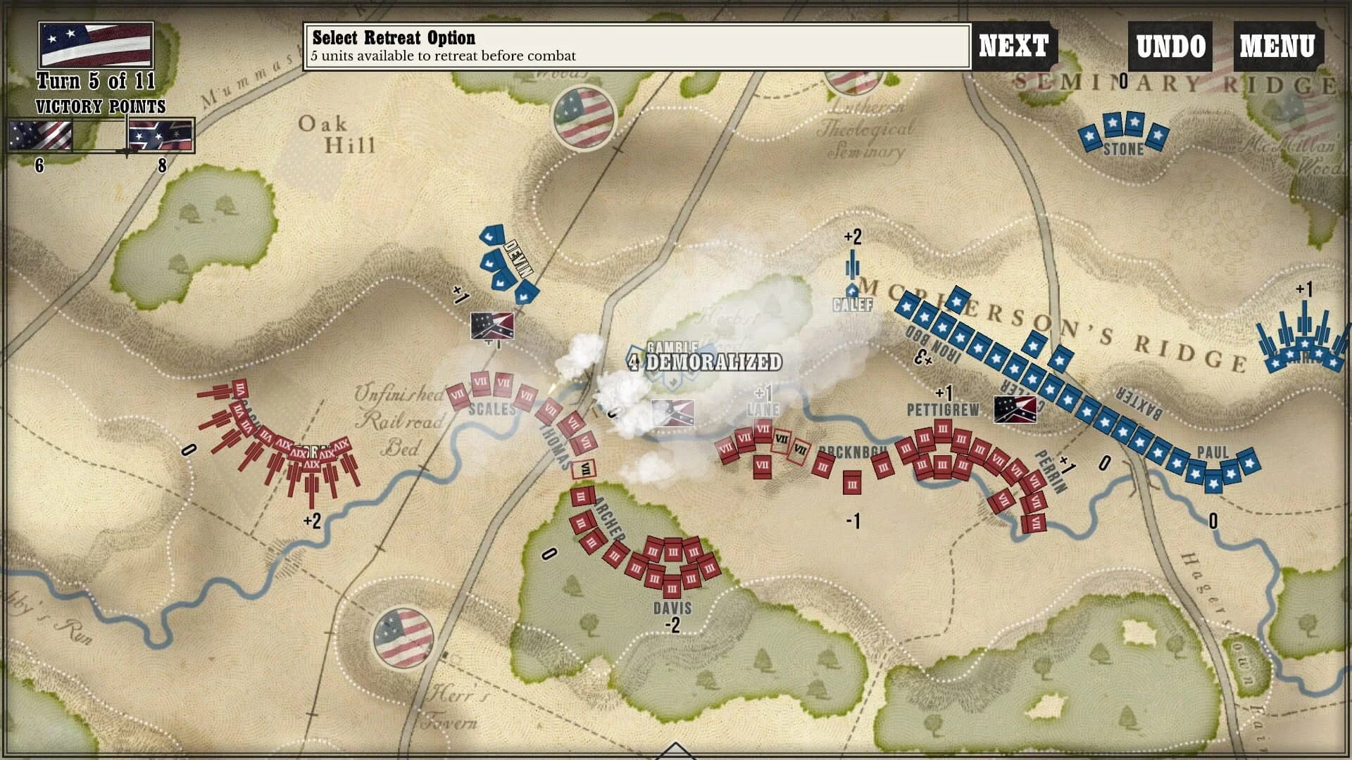 Gettysburg: the Tide Turns screenshot 2