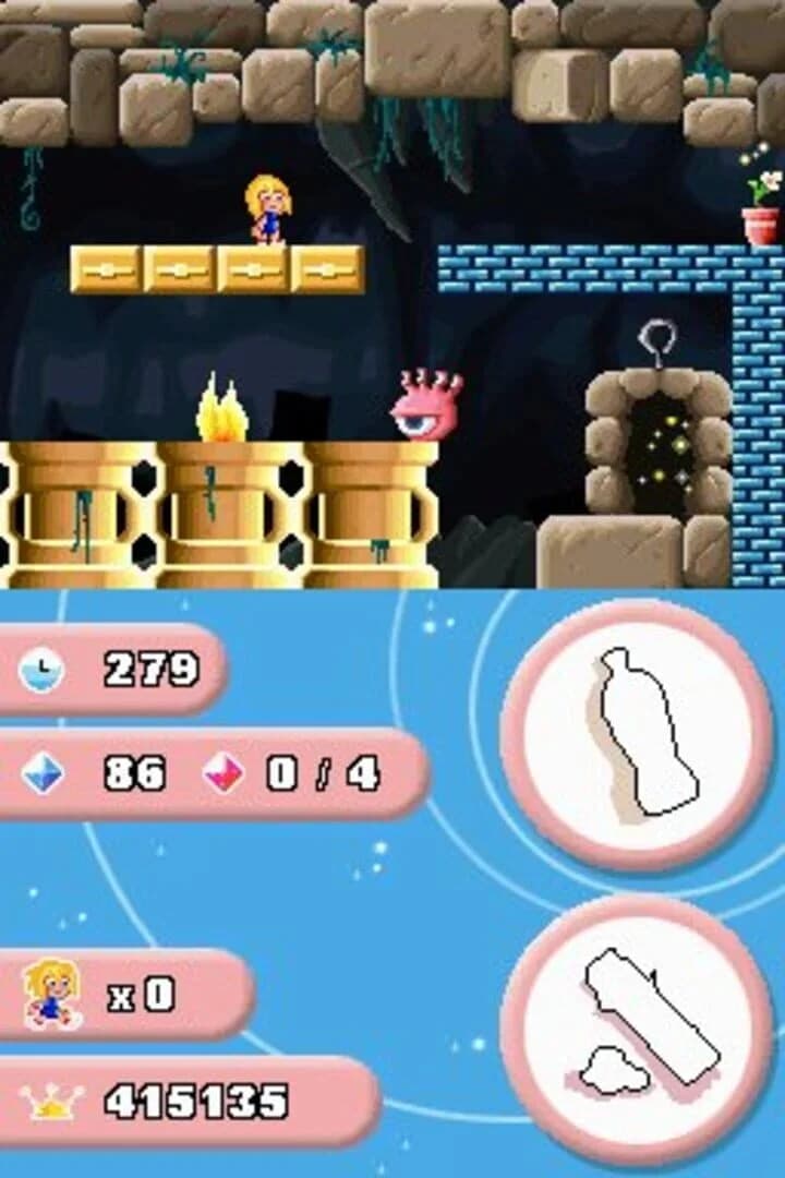 Giana Sisters DS screenshot 1