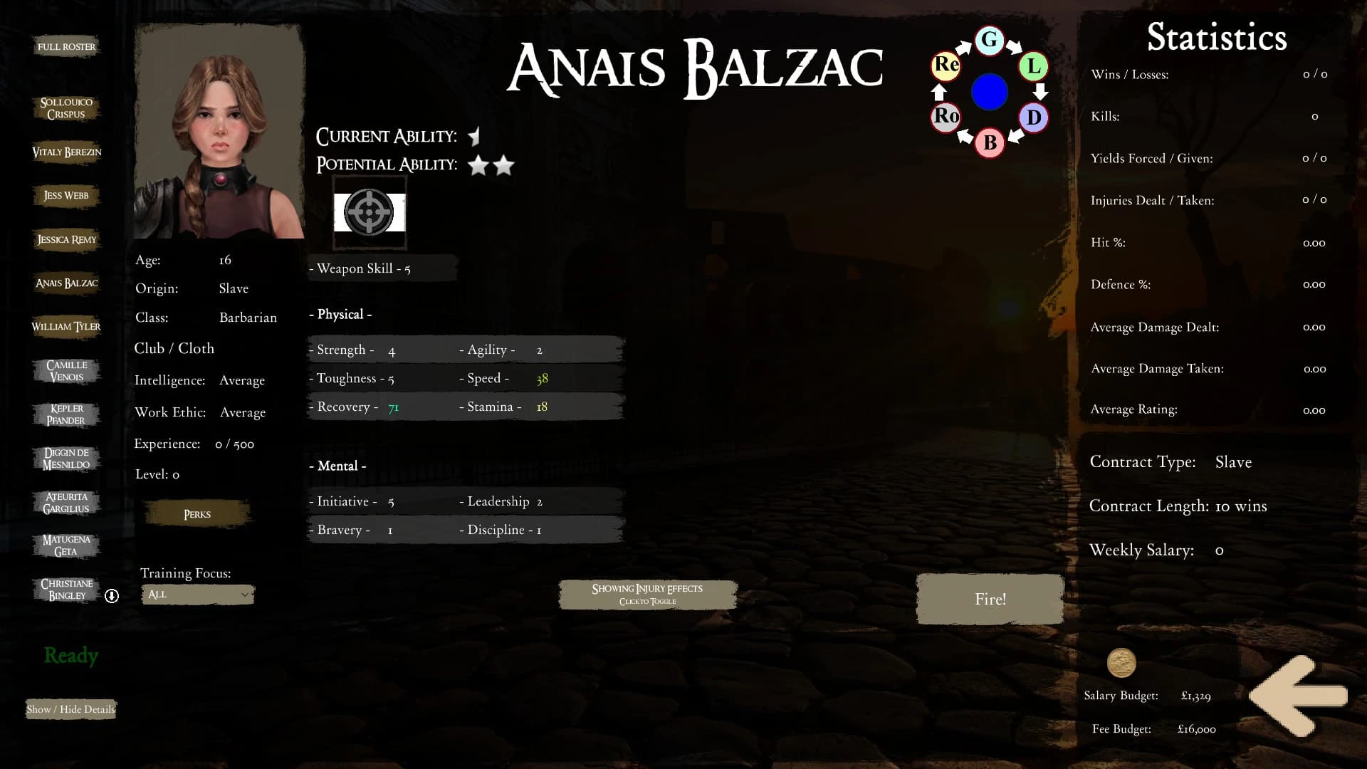 Gladiator Manager screenshot 5
