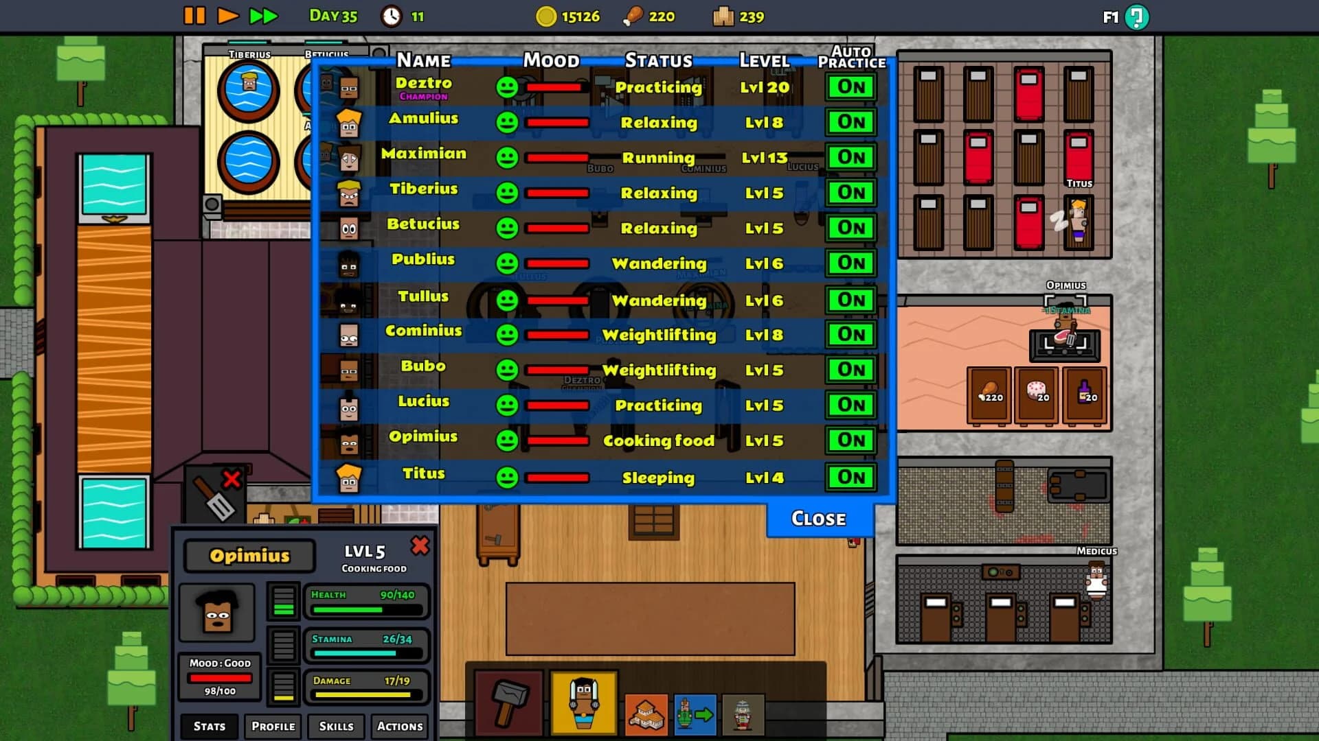 Gladiator School screenshot 1