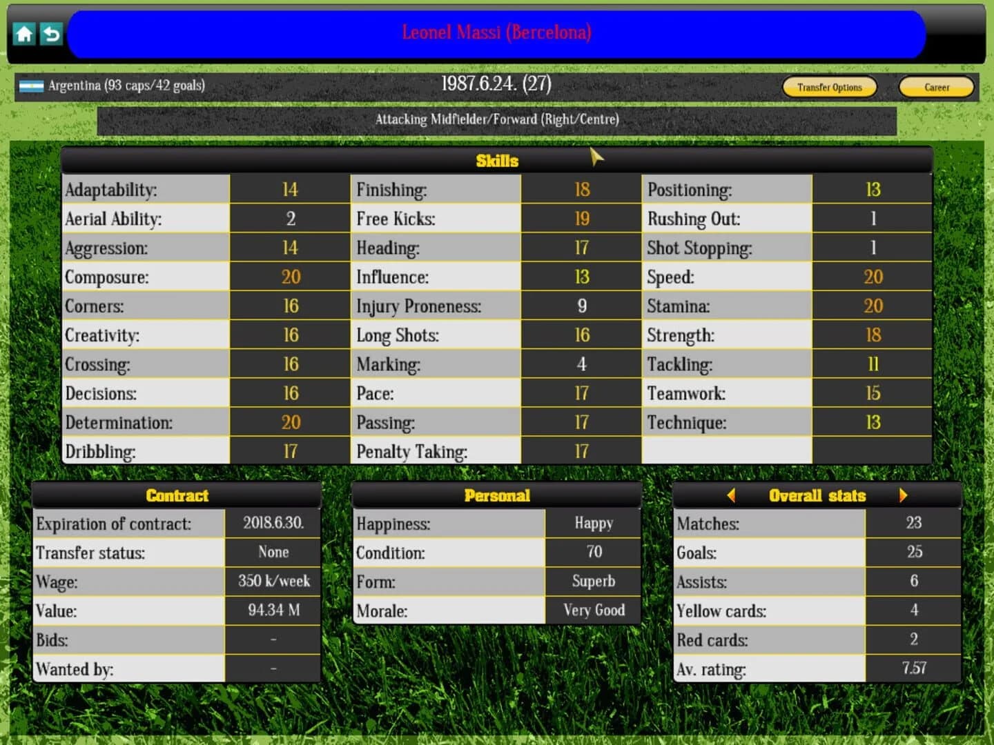 Global Soccer Manager screenshot 3
