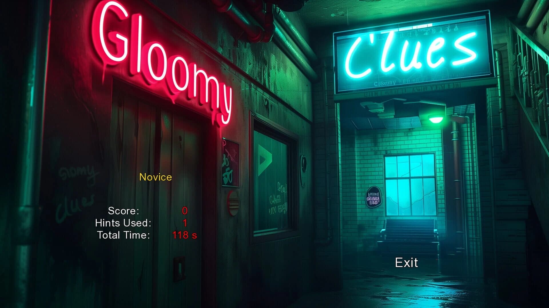 Gloomy Clues screenshot 1