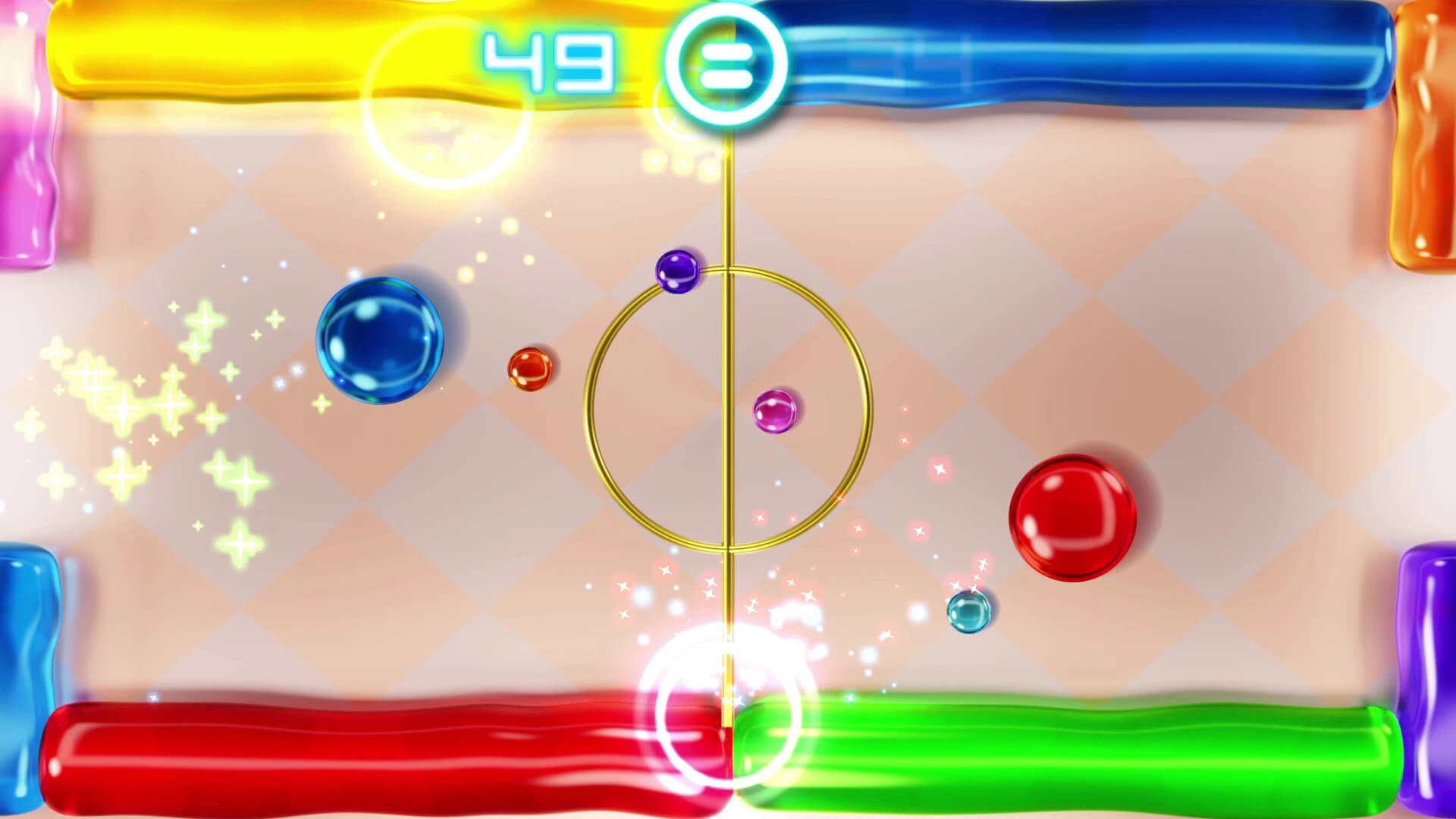 Glow Hockey screenshot 7