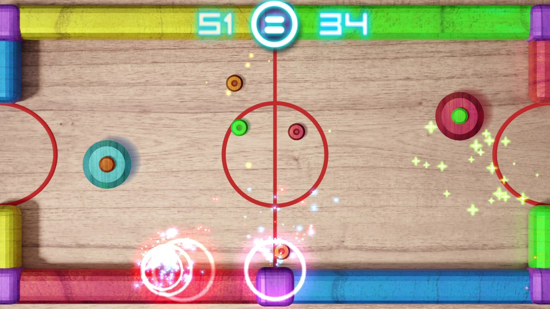 Glow Hockey screenshot 5