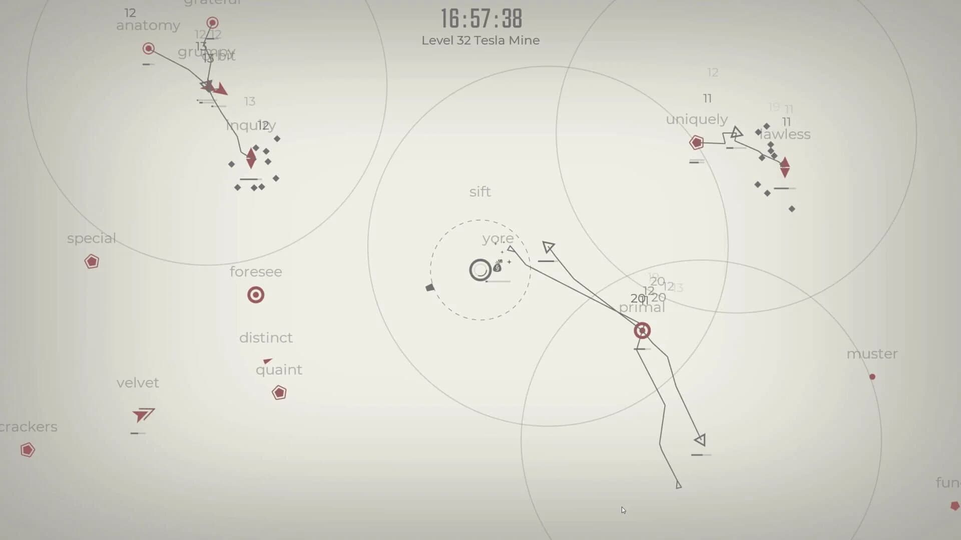 Glyphica: Typing Survival screenshot 1