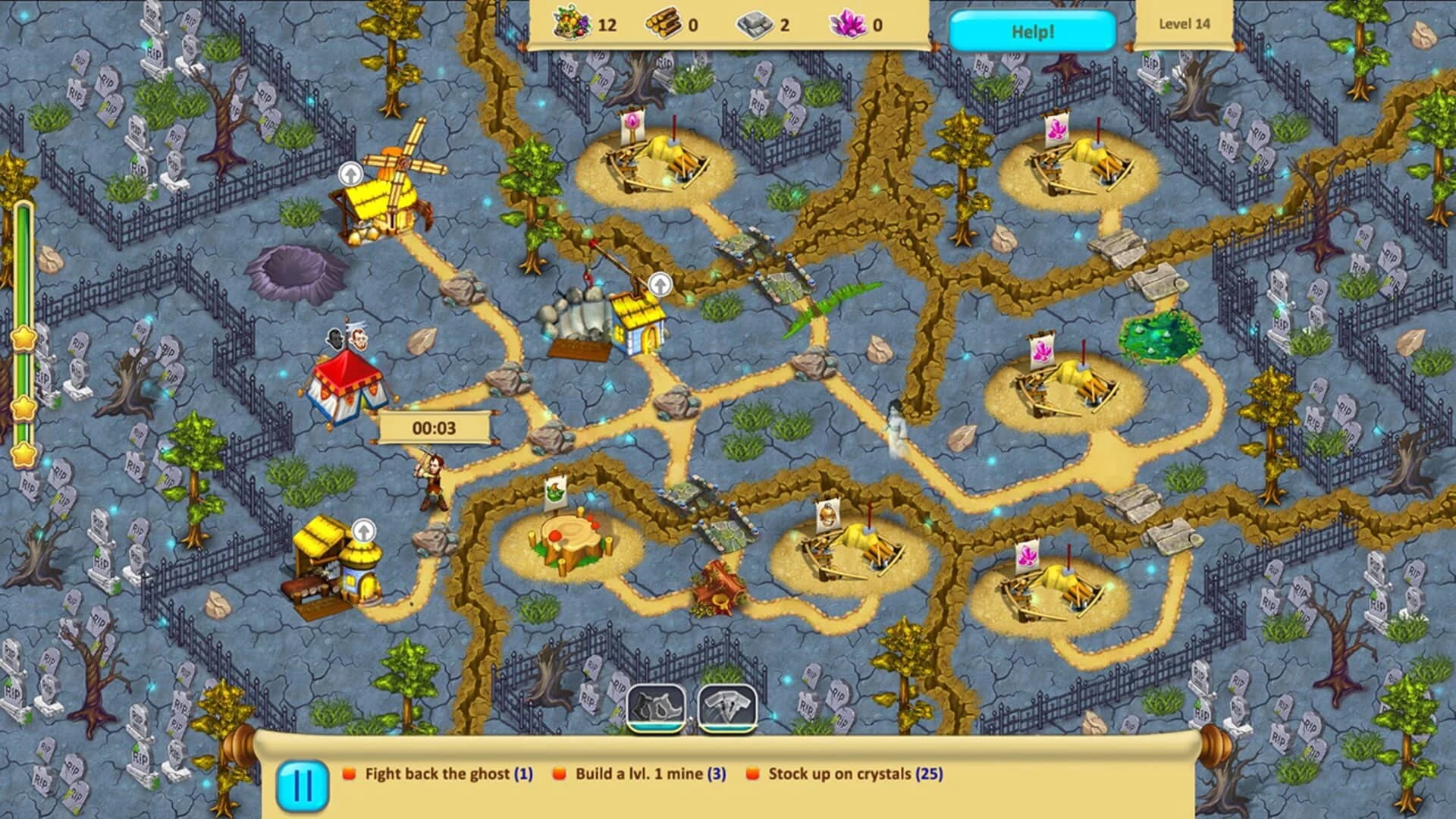 Gnomes Garden: Halloween screenshot 5