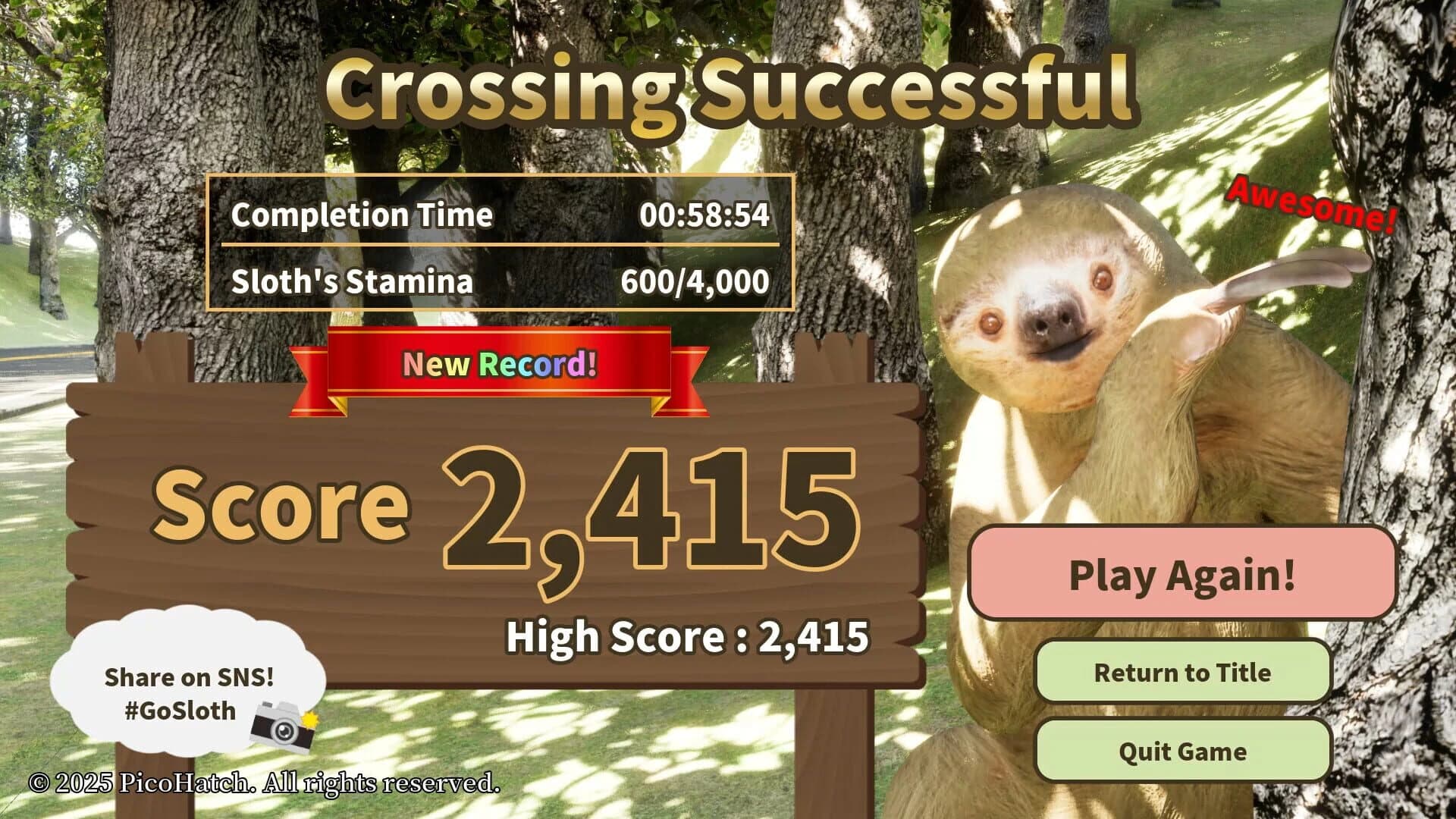Go! Sloth screenshot 5