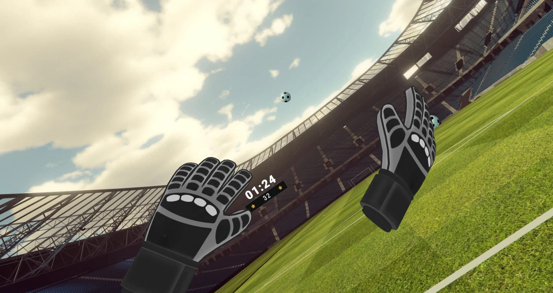 Goalkeeper VR Challenge screenshot 1