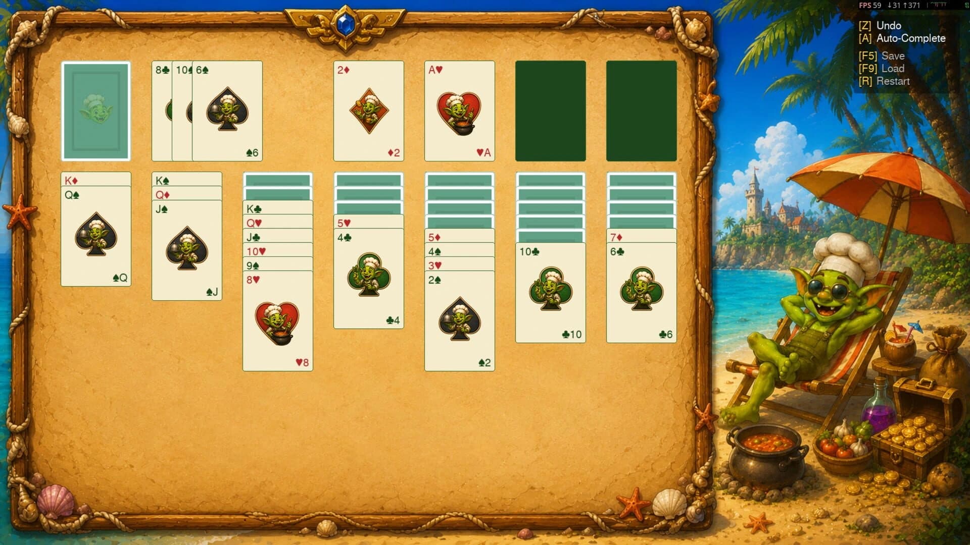 Goblin Solitaire screenshot 1