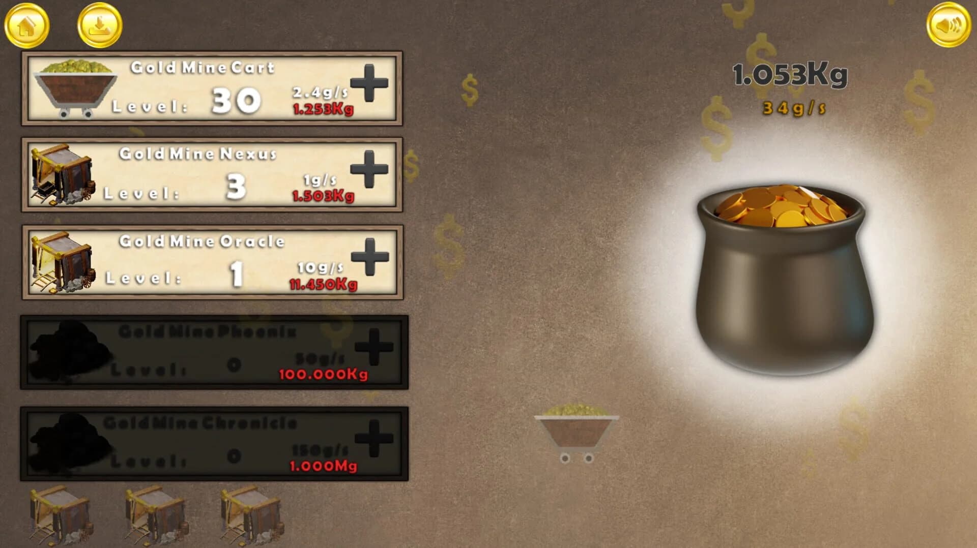Gold Rush Clicker screenshot 4
