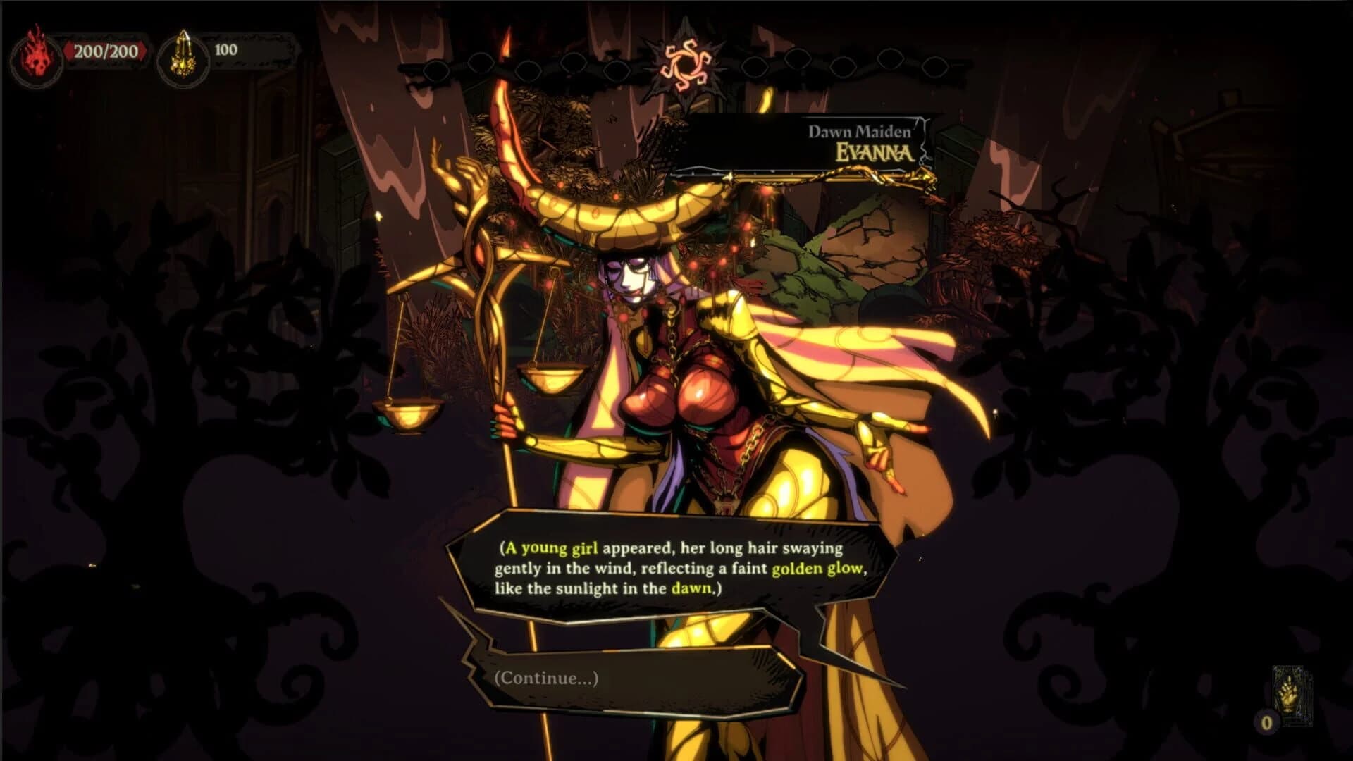 Golden Swirl screenshot 1