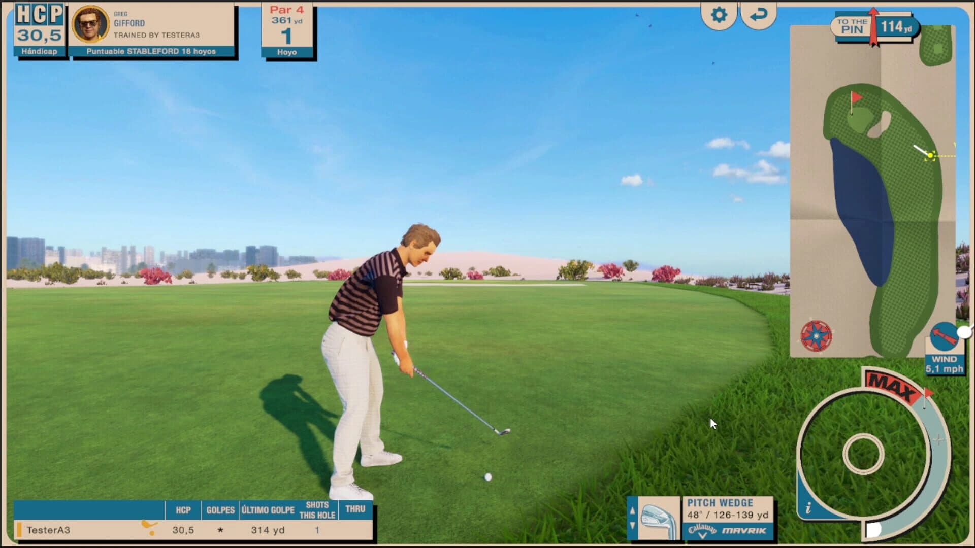 Golf 5 Max screenshot 1