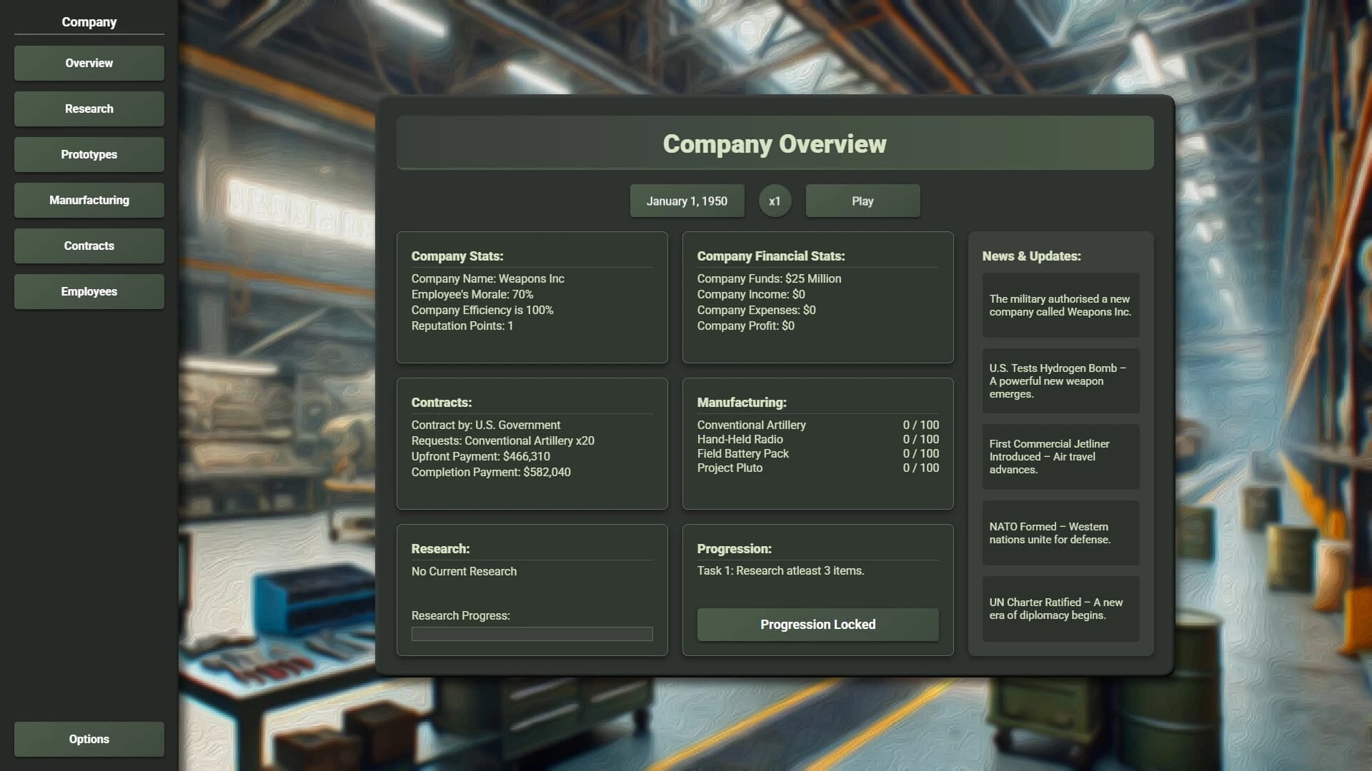 Government Contractors: Arms of Influence screenshot 5