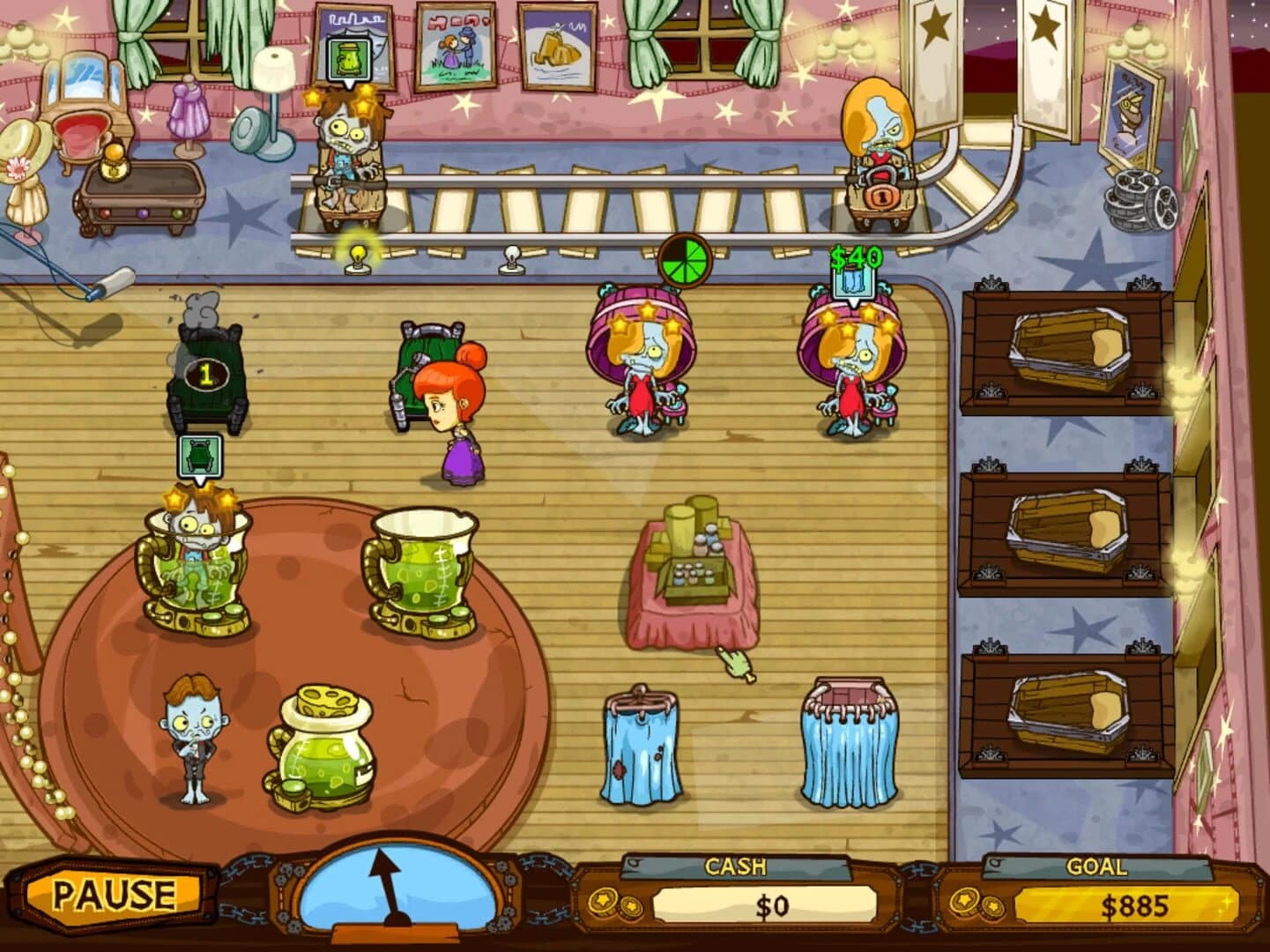 Grave Mania: Undead Fever screenshot 1