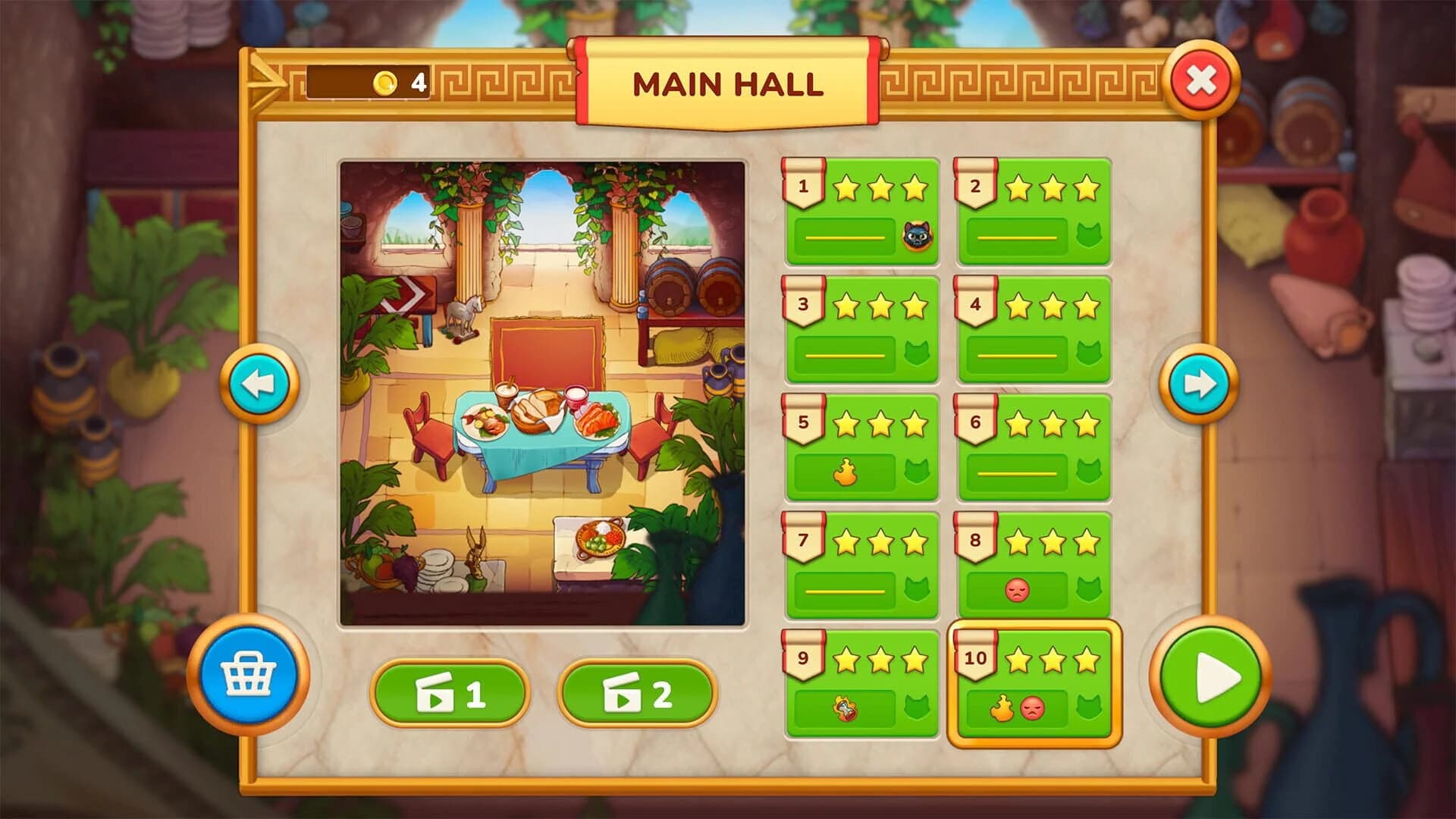 Greek Kitchen Frenzy: Dionysus screenshot 1