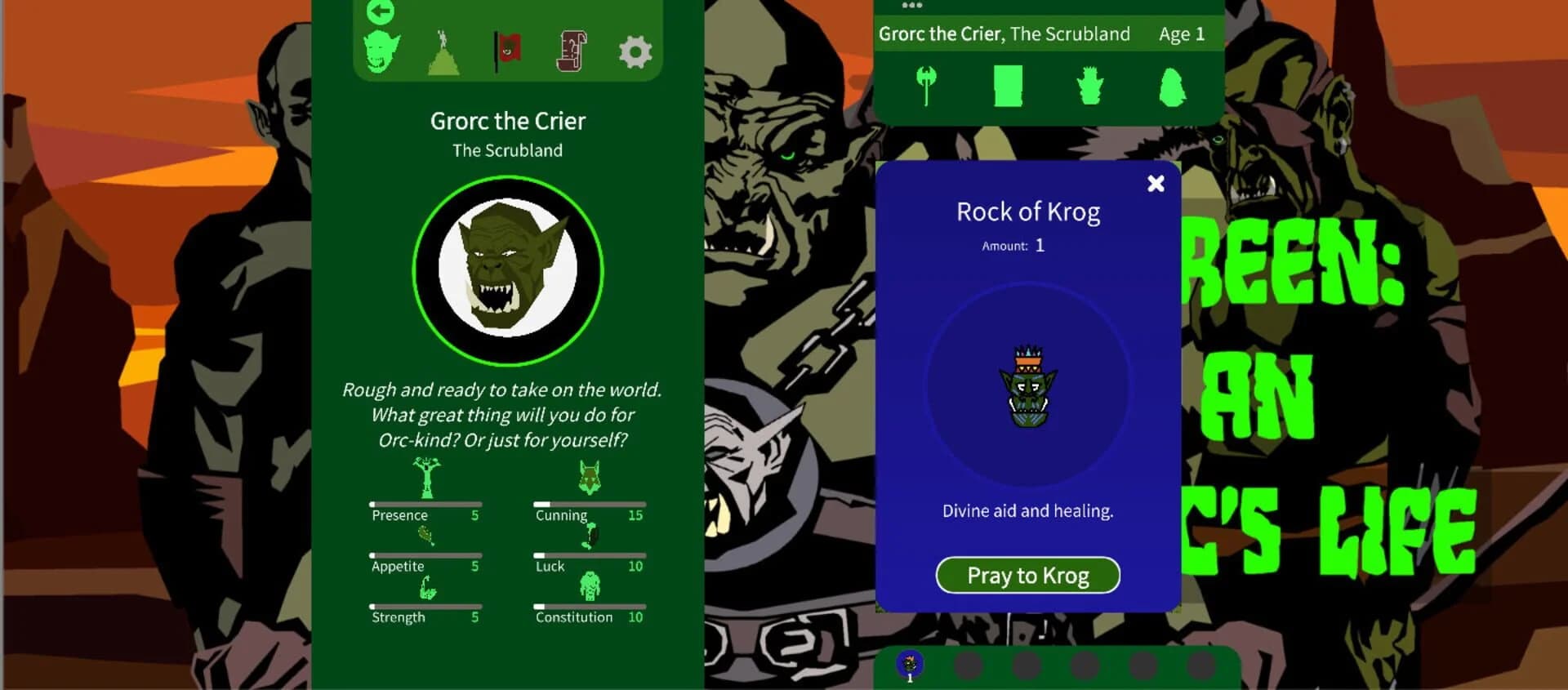 Green: An Orc's Life screenshot 3