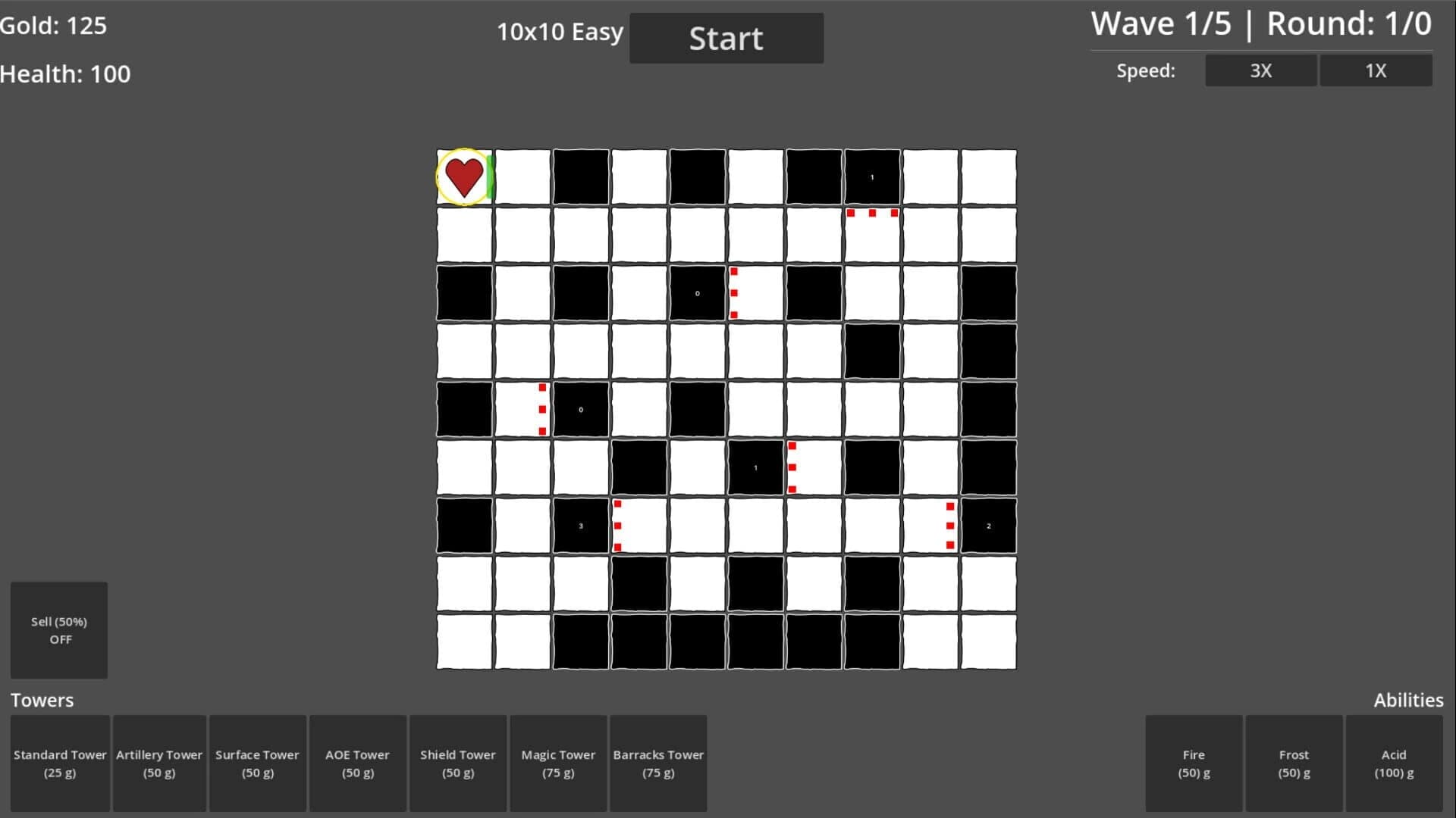 Grid Battles screenshot 4