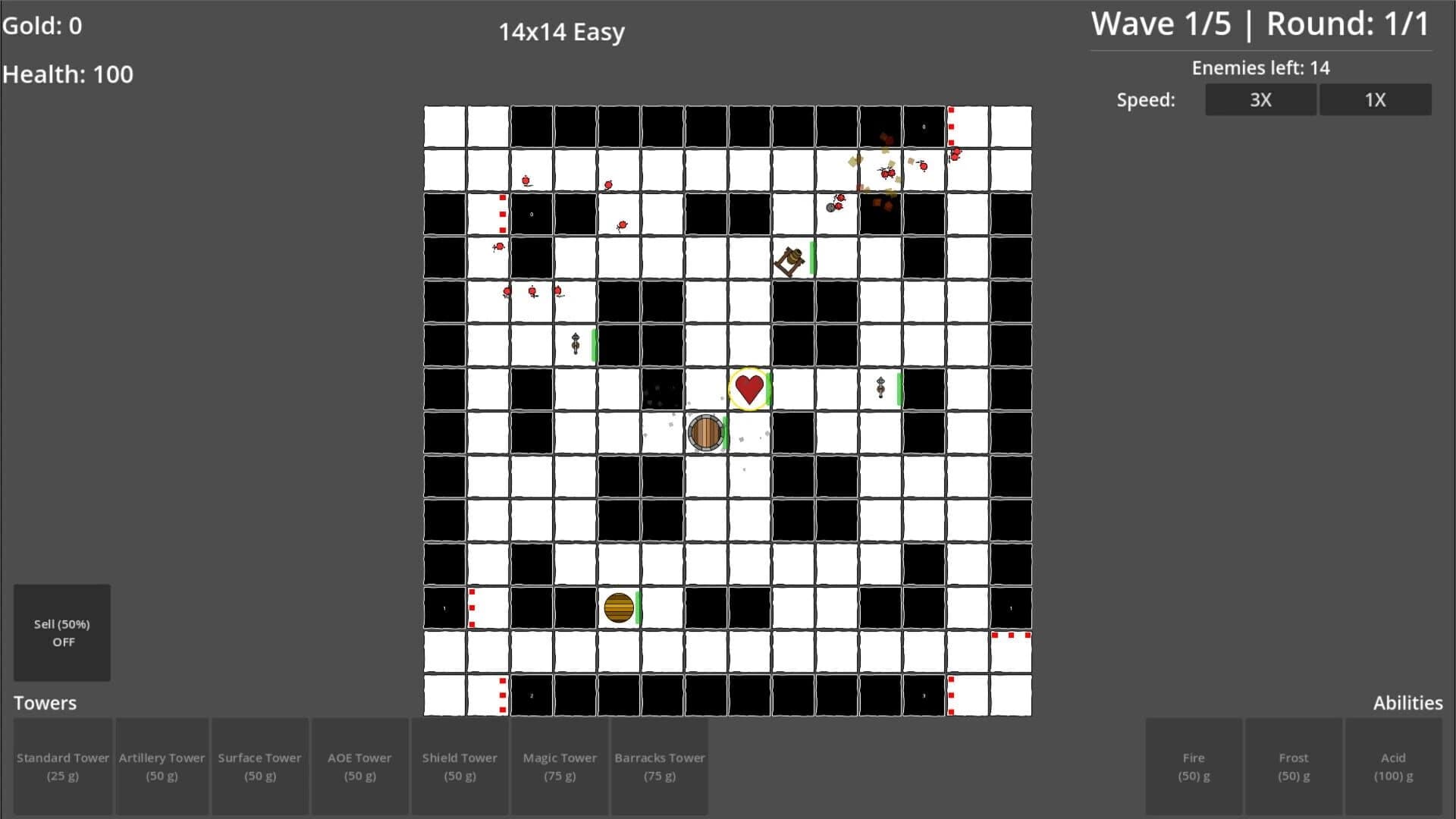 Grid Battles screenshot 2