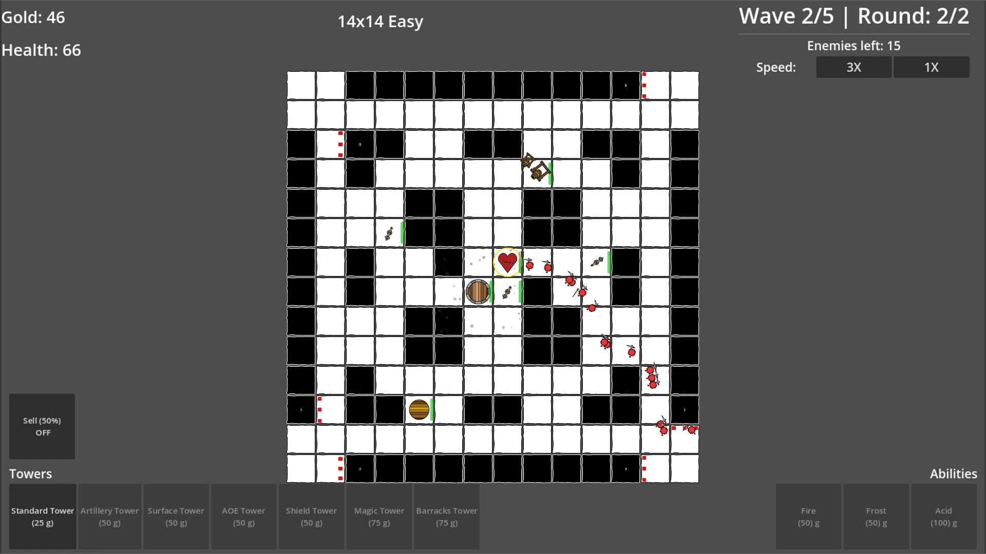 Grid Battles screenshot 3