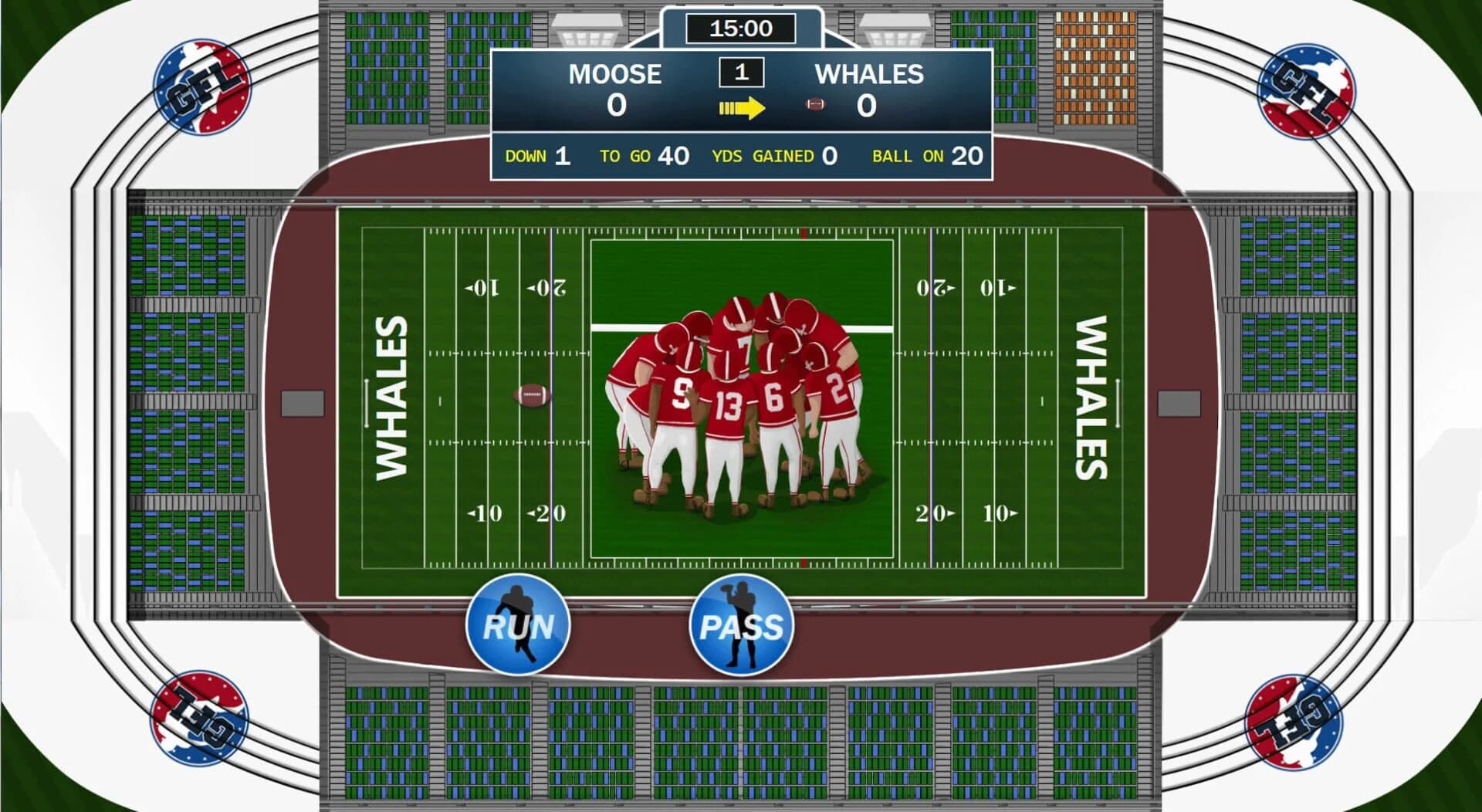 Gridiron Solitaire screenshot 2