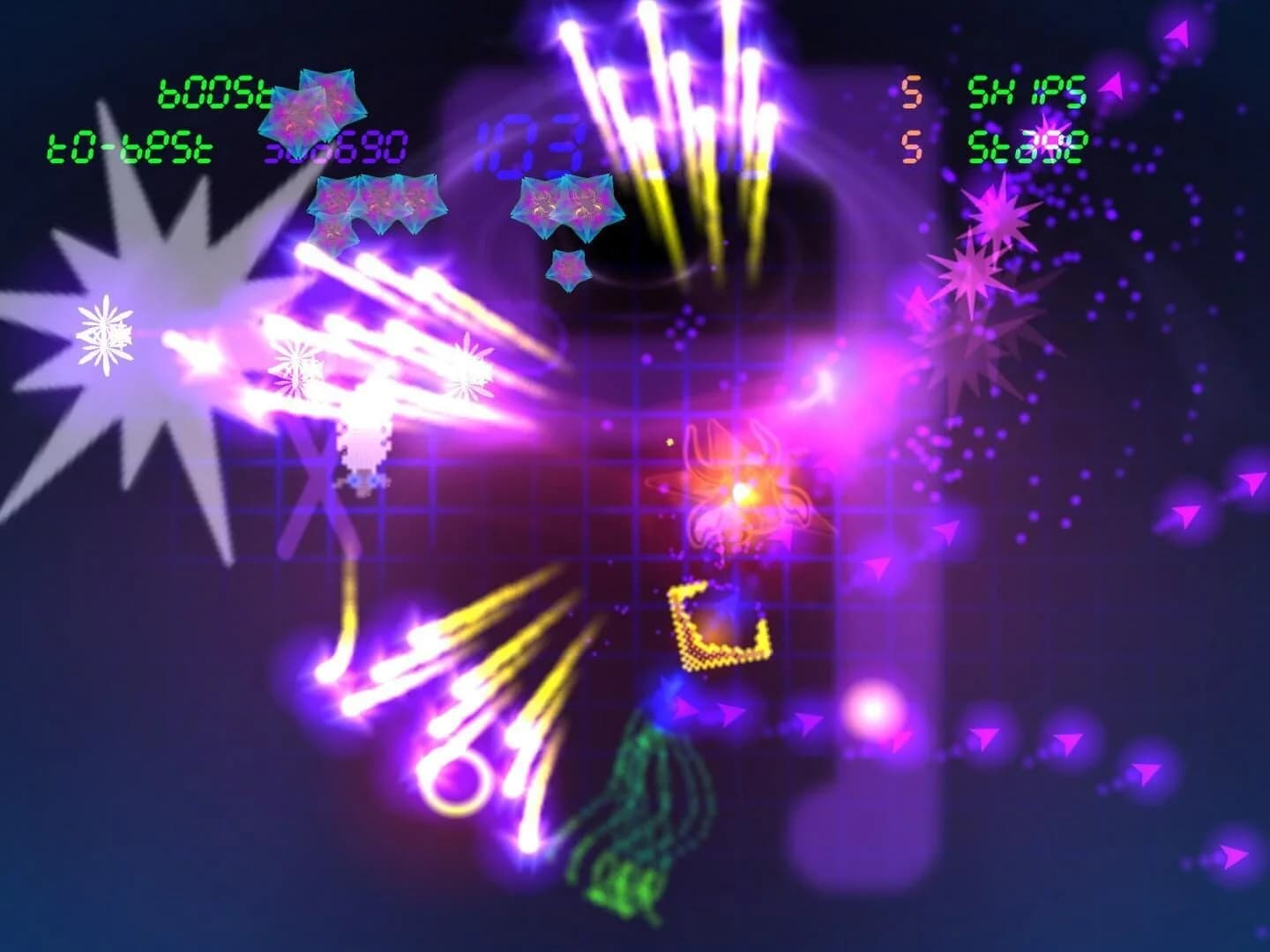 Gridrunner Revolution screenshot 1