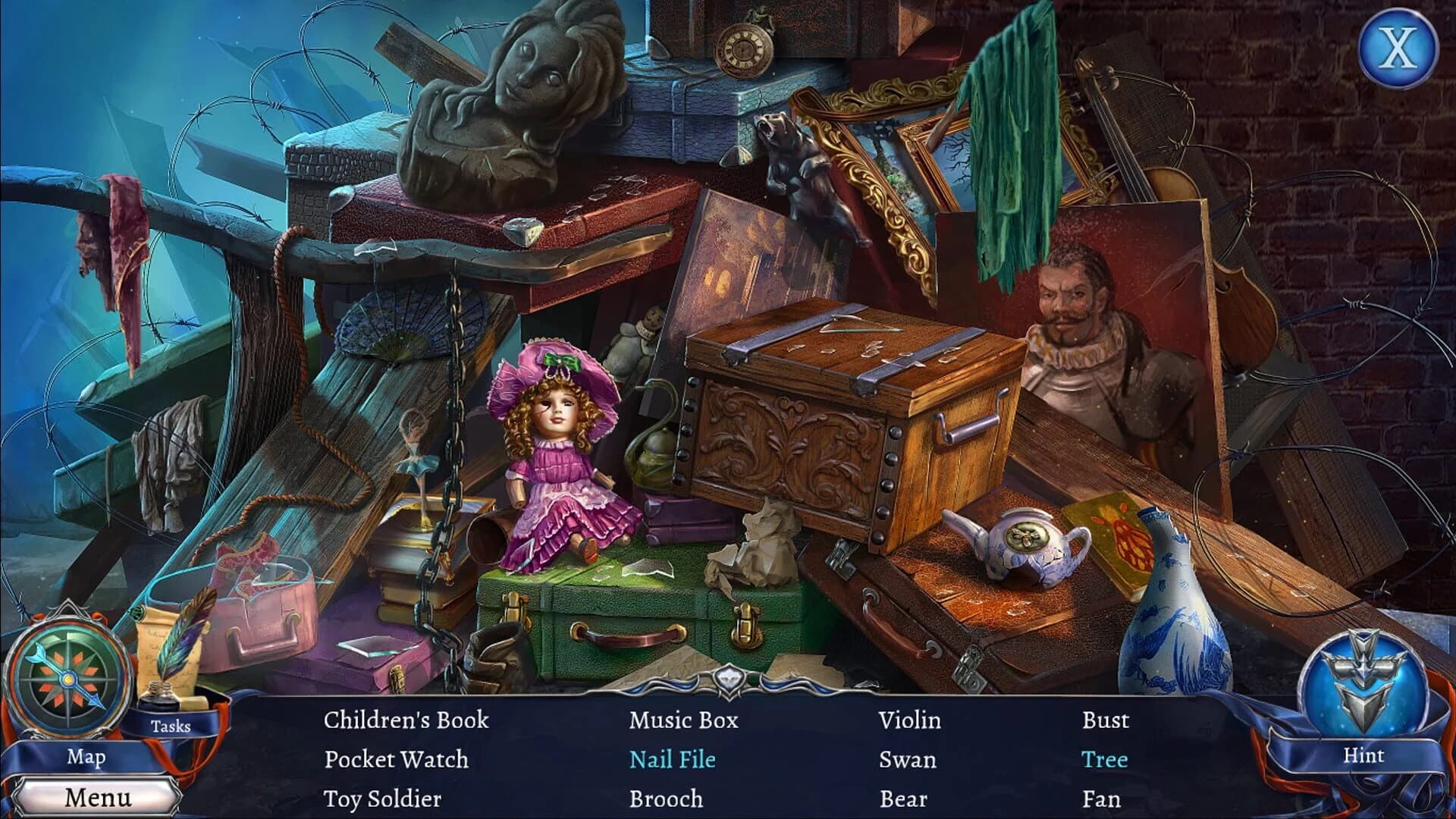 Grim Legends 3: The Dark City screenshot 2