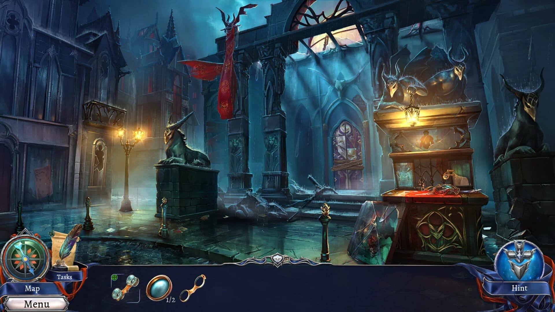 Grim Legends 3: The Dark City screenshot 1