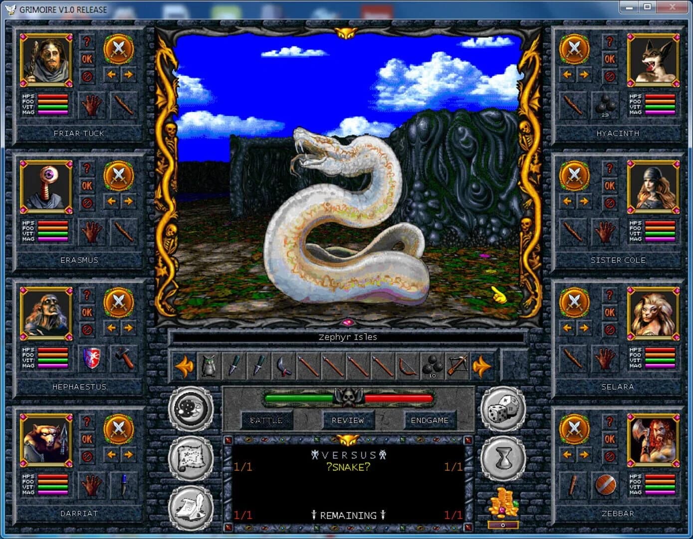 Grimoire: Heralds of the Winged Exemplar screenshot 3