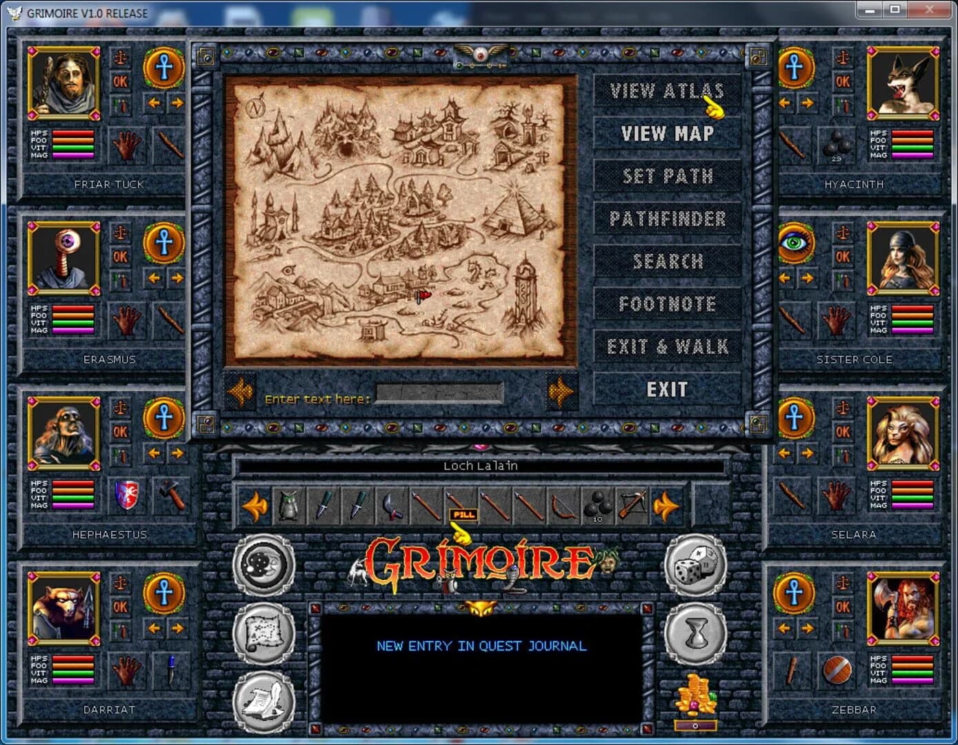 Grimoire: Heralds of the Winged Exemplar screenshot 5