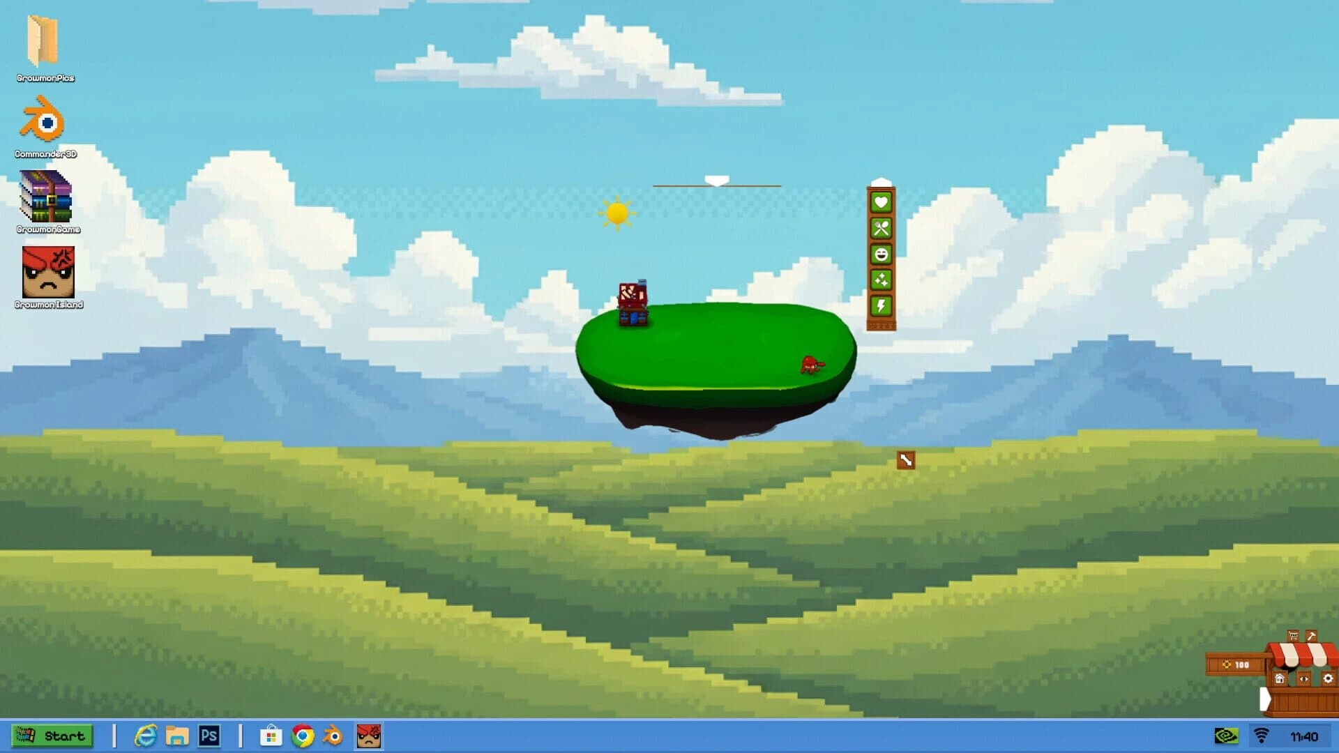 Growmon Island screenshot 5