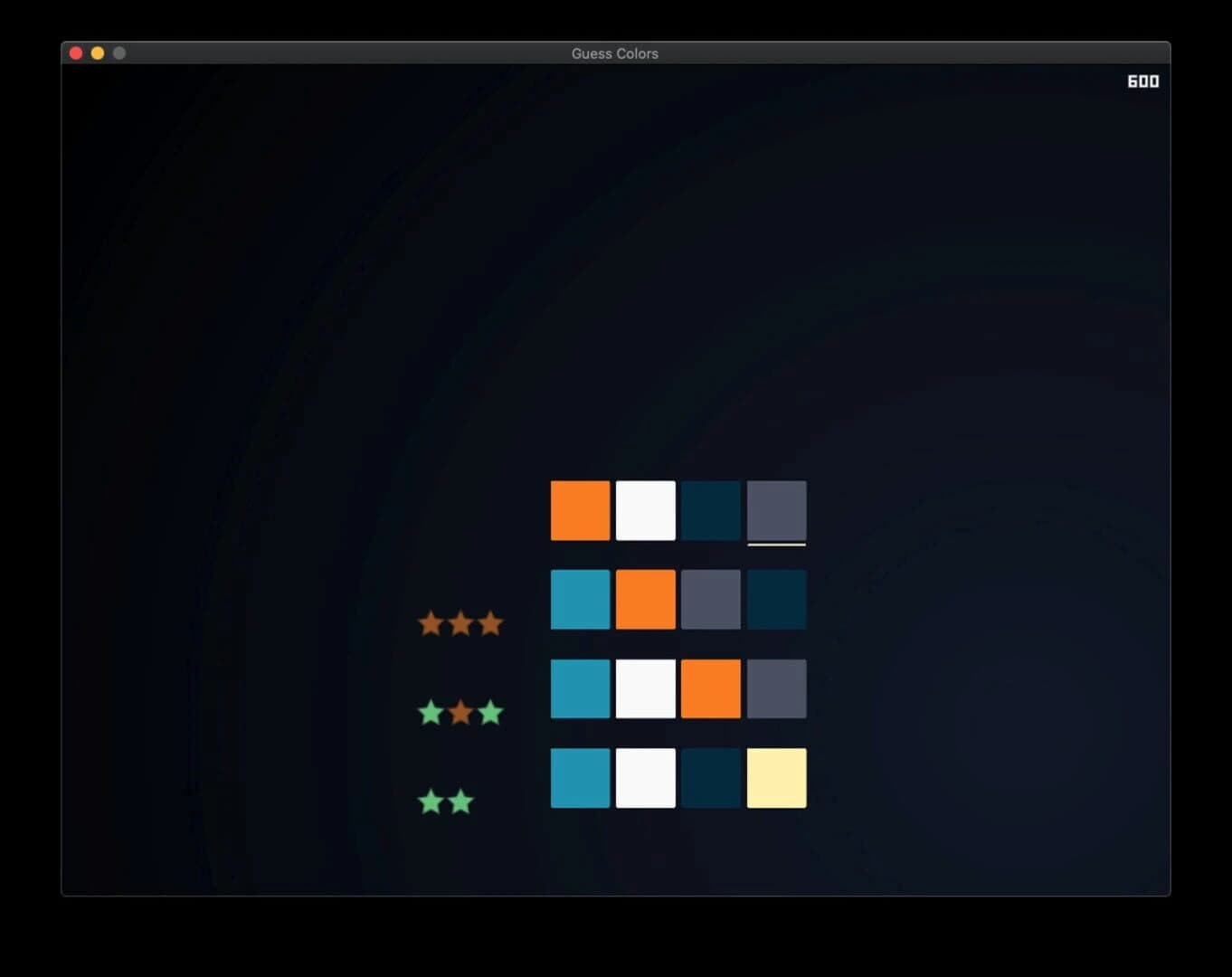 Guess Colors screenshot 1