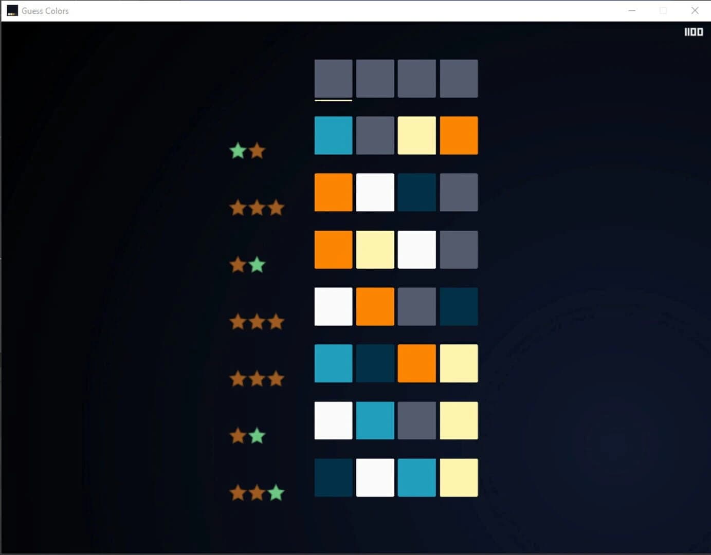 Guess Colors screenshot 4