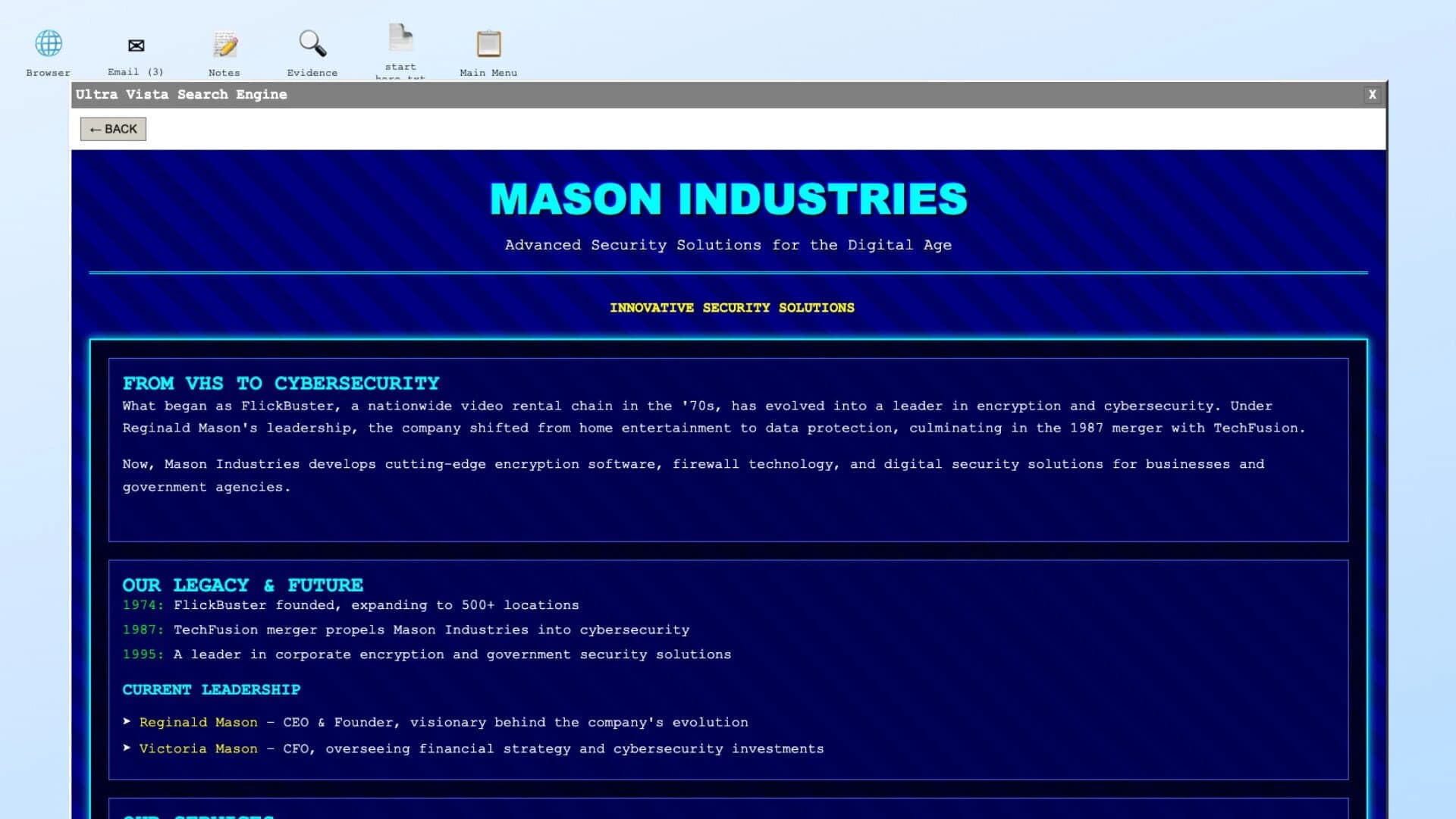 Gumshoe Detective Agency: The First Case screenshot 1