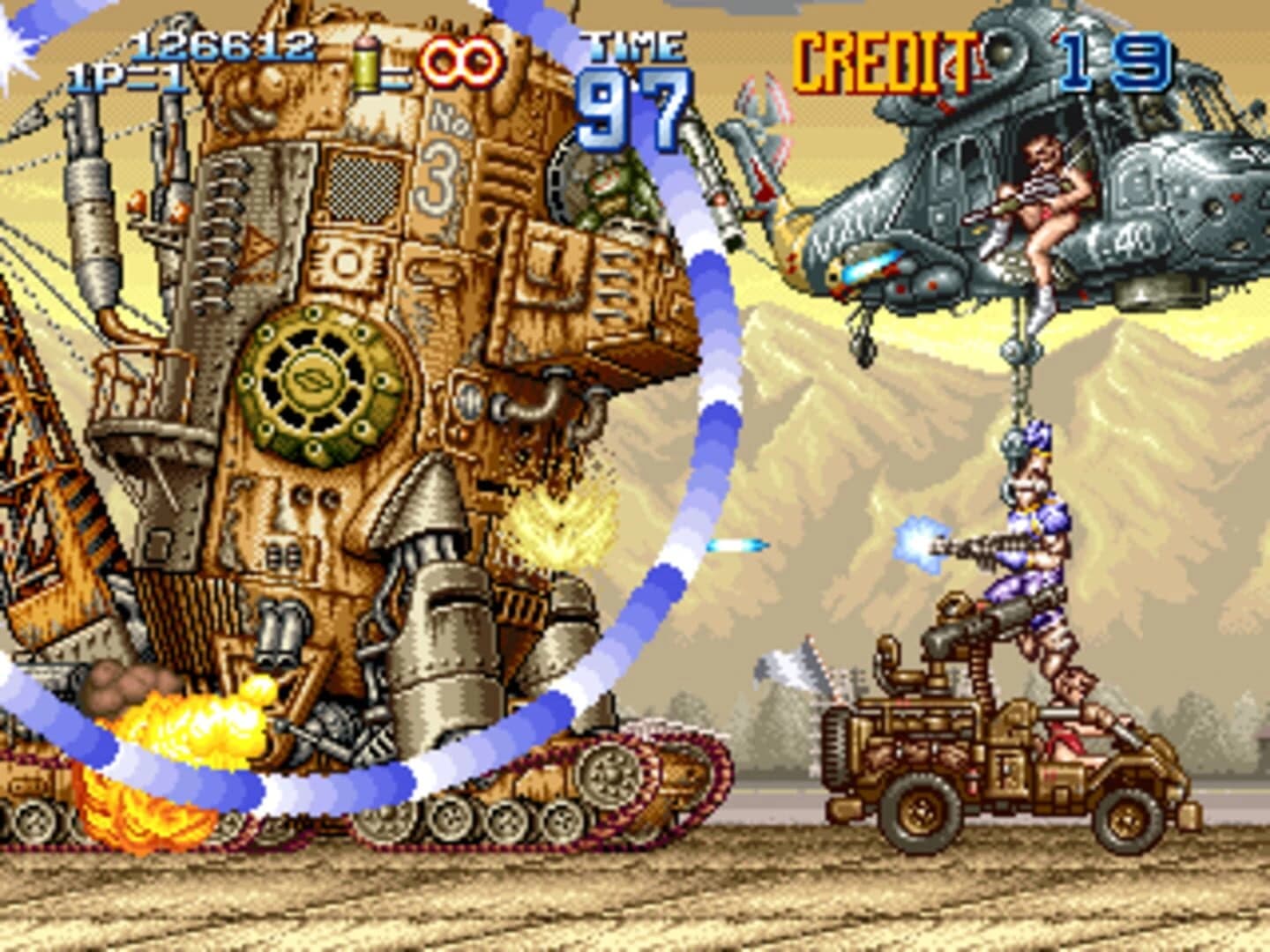 Gun Force II screenshot 1