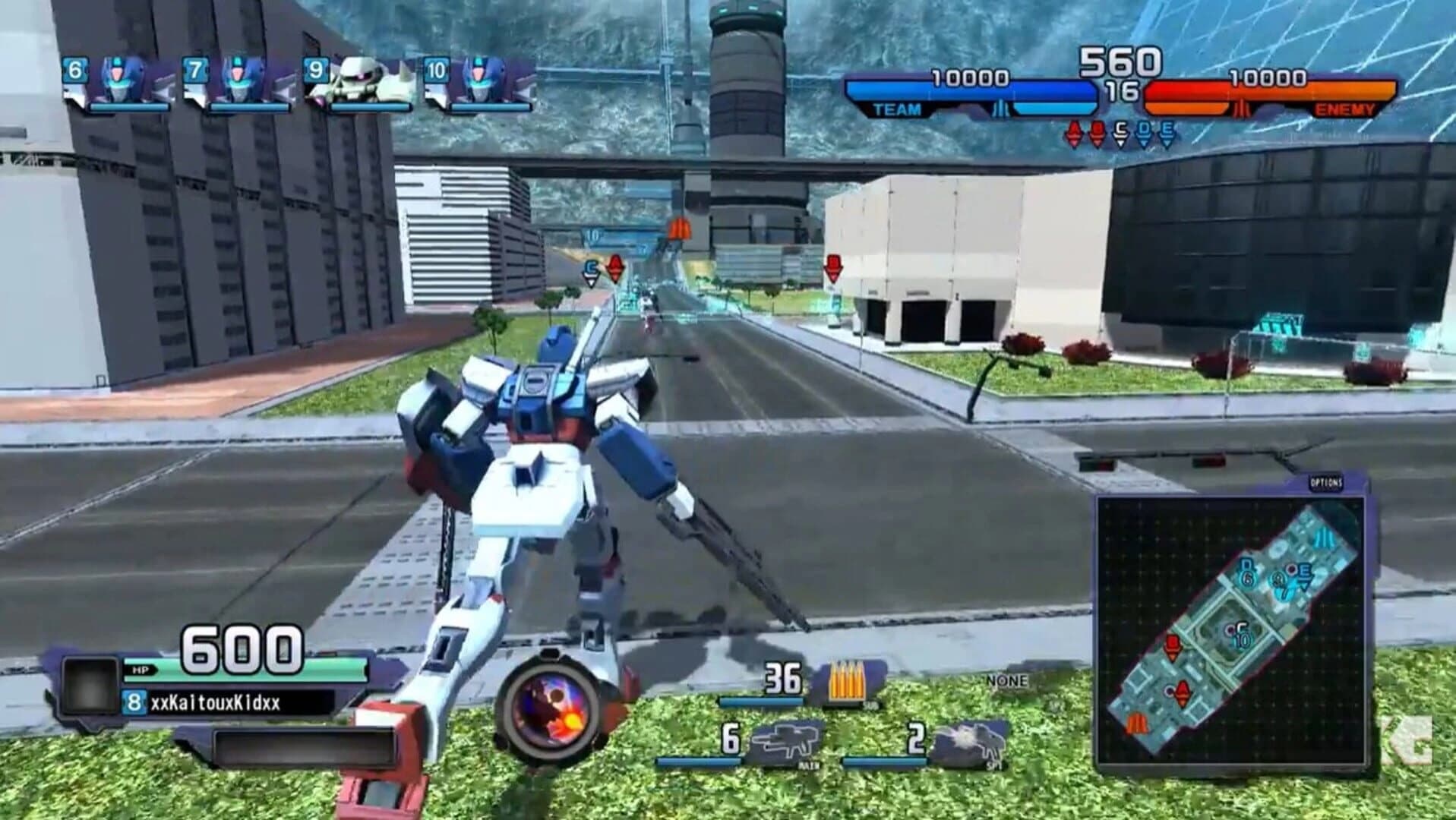 Gundam Battle Operation Next screenshot 1