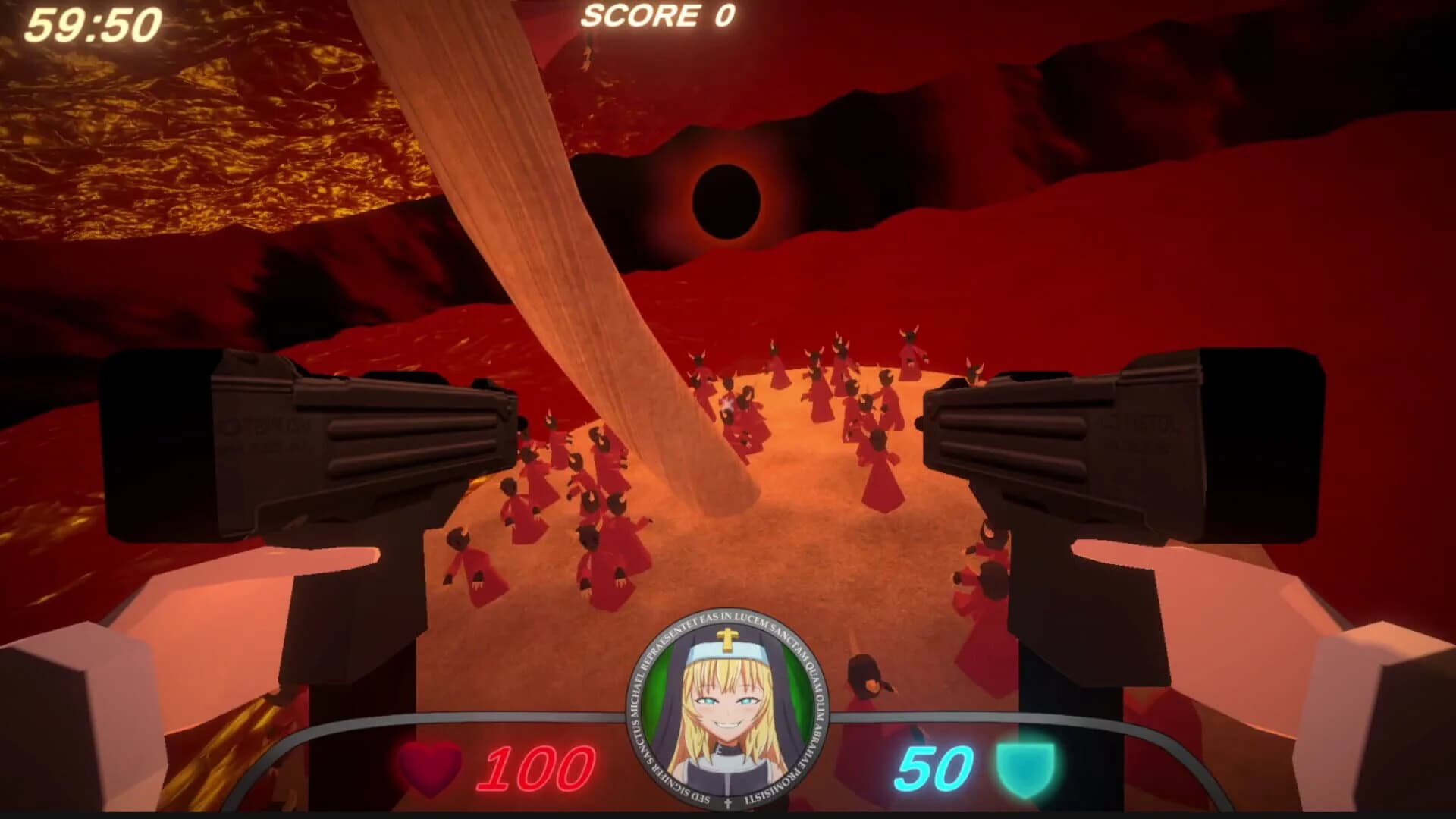 Guns and Nuns: Storming Hell screenshot 3